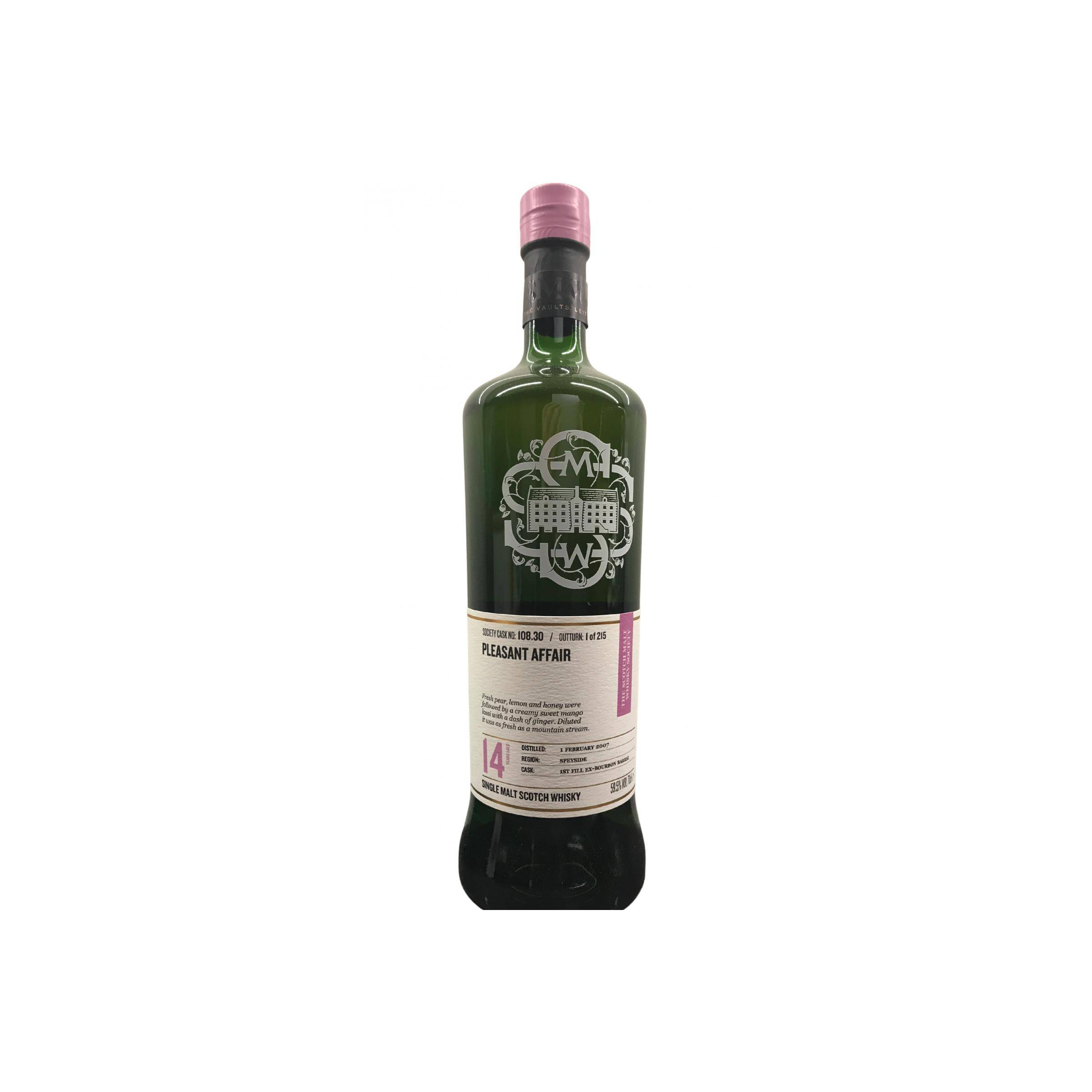 The Scotch Malt Whisky Society 2007 14 Years Single Malt Whisky