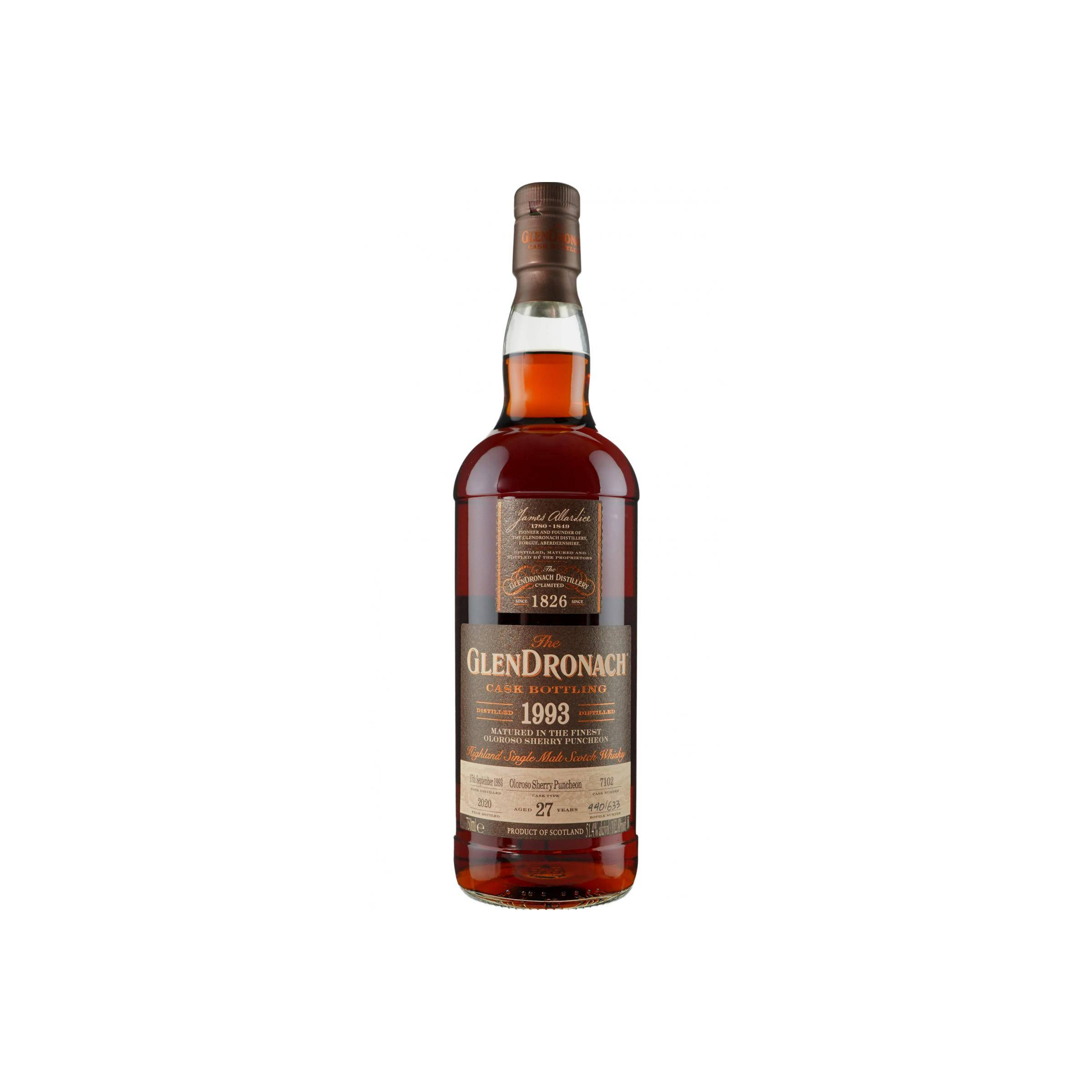 GlenDronach 1993 27 Years Single Malt Whisky