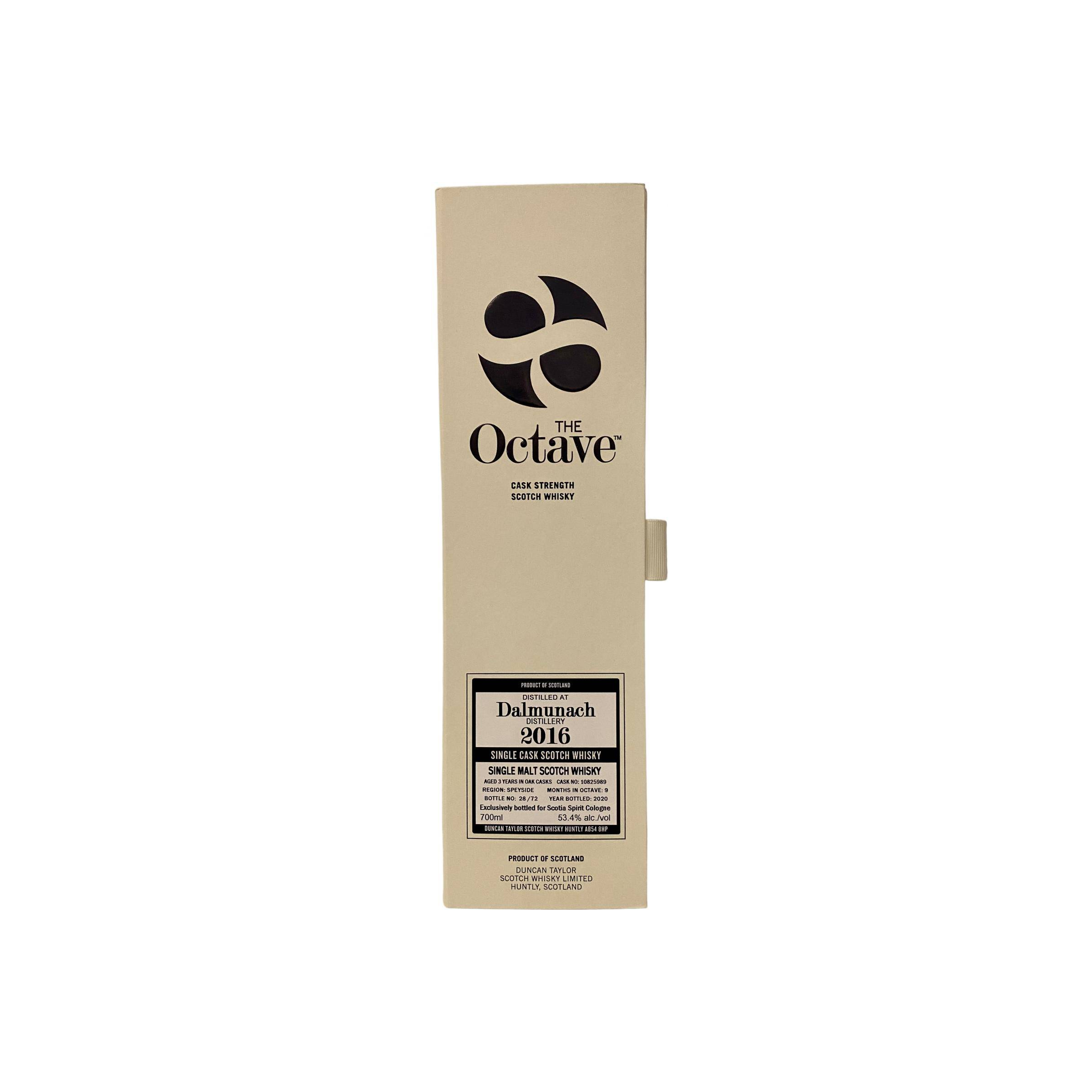 Dalmunach The Octave 2016 3 Years Single Malt Whisky 2