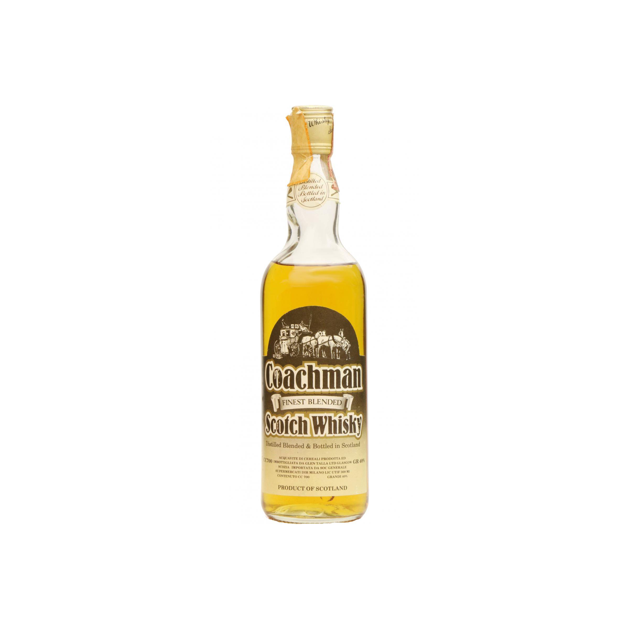 Coachman Finest Blended Scotch Whisky
