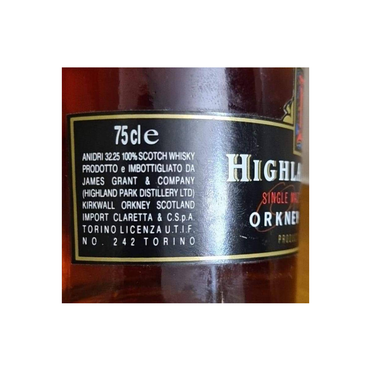 Highland Park 12 Years Single Malt Whisky 3