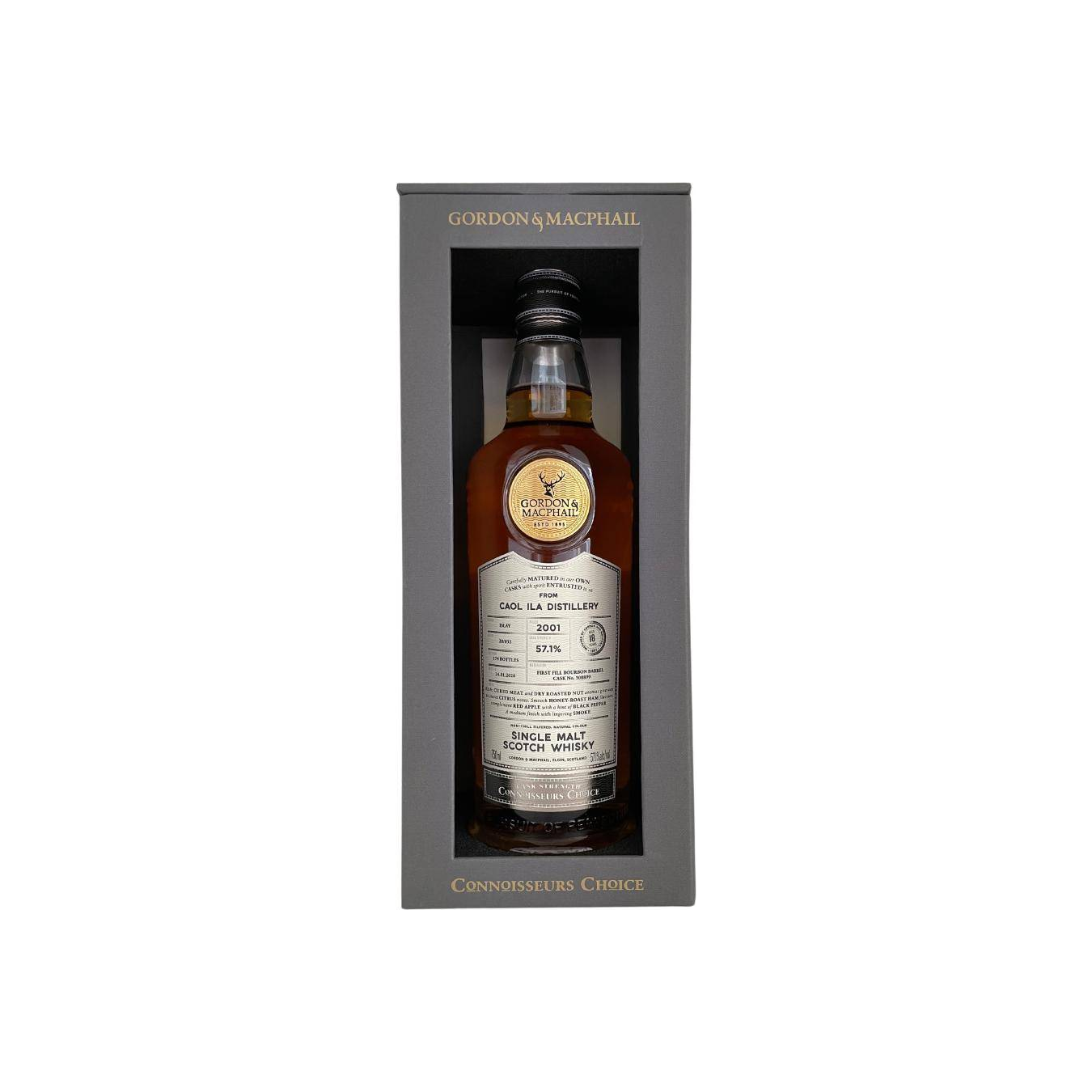 Caol Ila Connoisseurs Choice - Cask Strength 2001 18 Years Single Malt Whisky 2