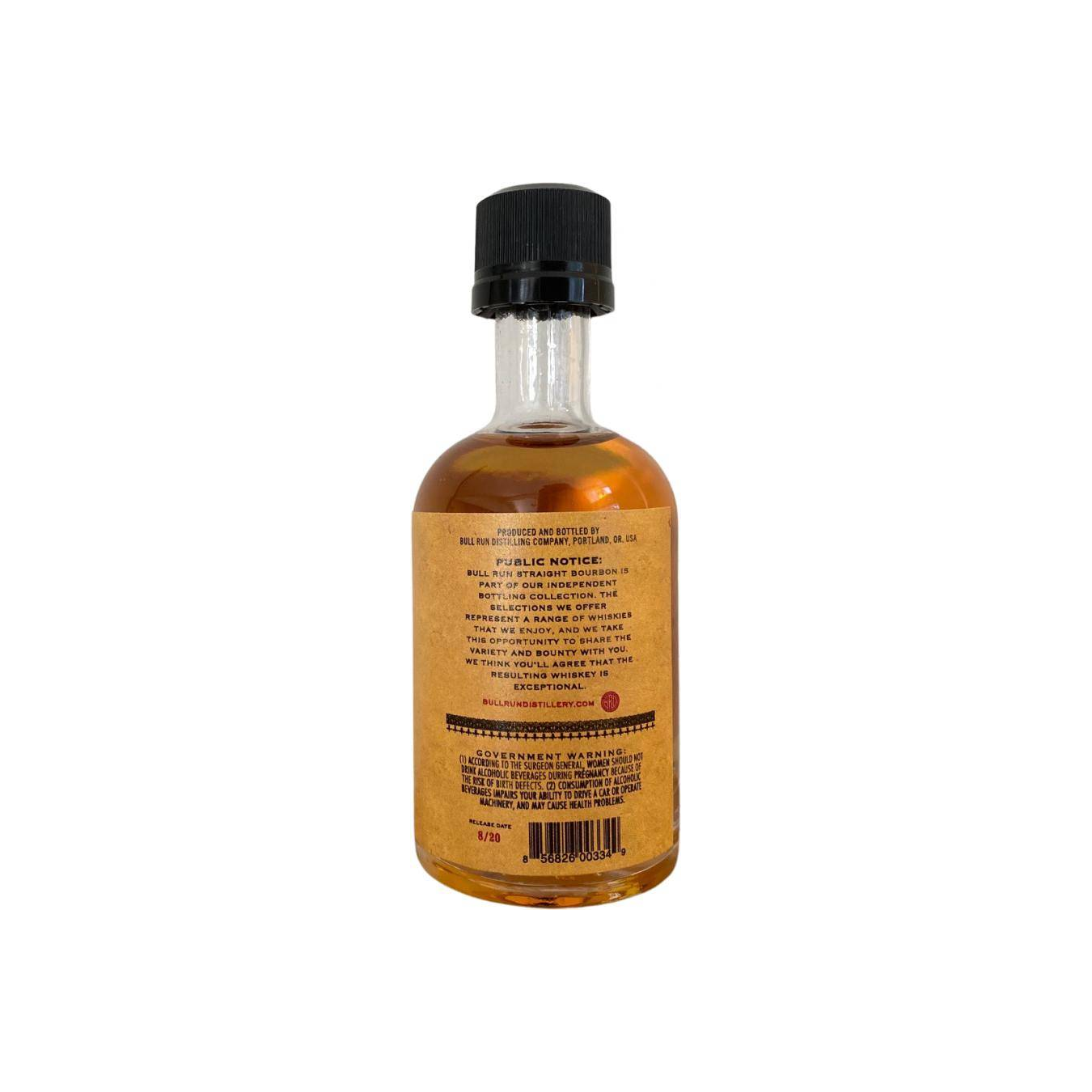 Bull Run Straight Bourbon Whiskey 3
