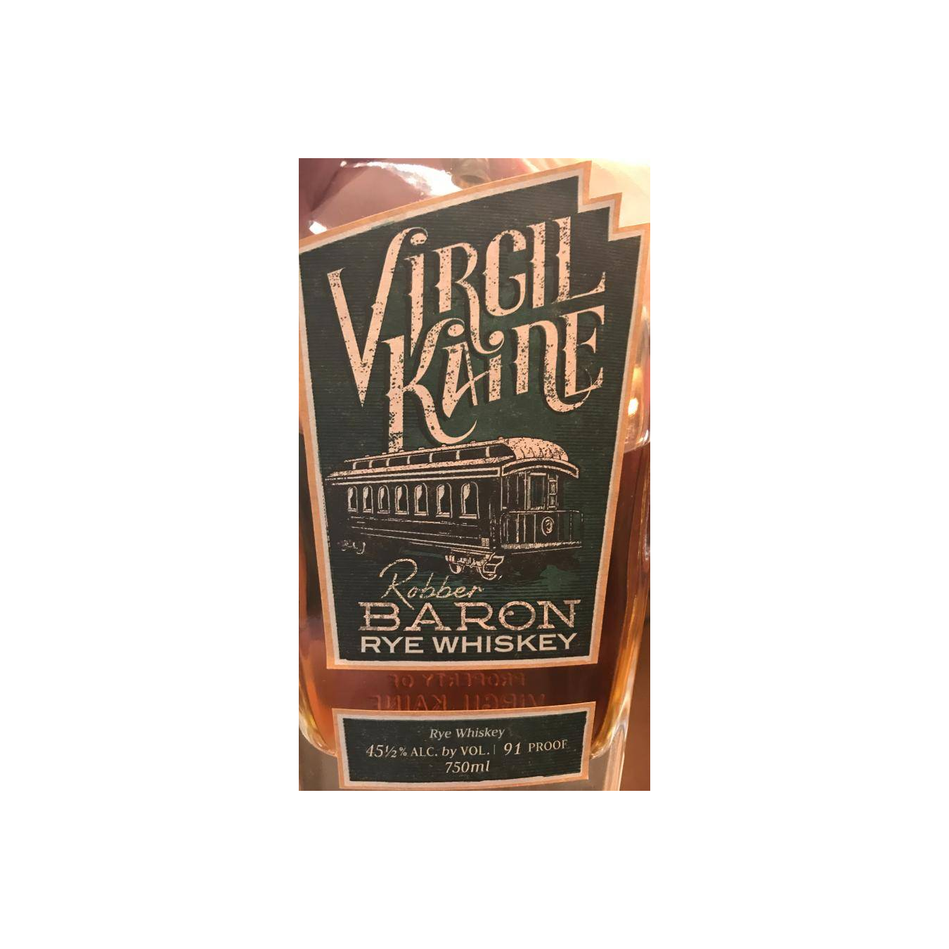 Virgil Kaine Robber Baron - Rye Whiskey