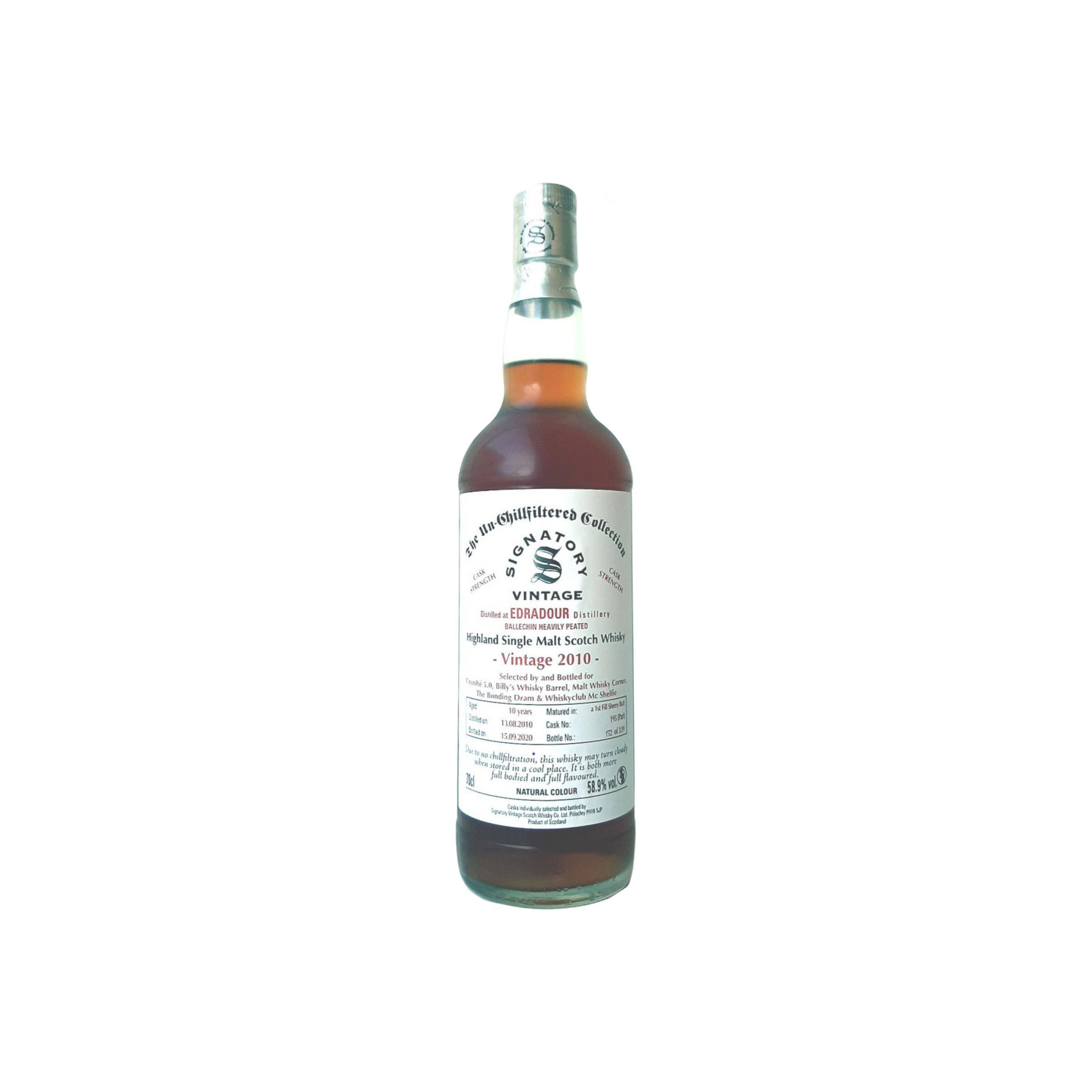 Edradour 2010 10 Years Single Malt Whisky