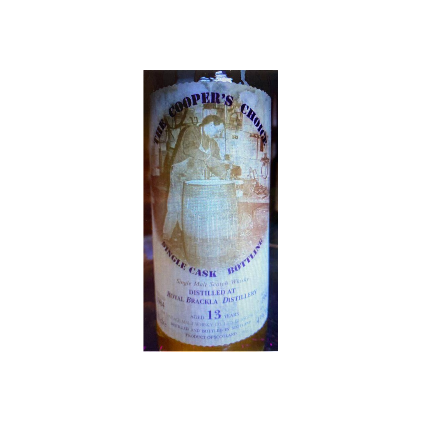 Royal Brackla The Cooper's Choice 1984 13 Years Single Malt Whisky