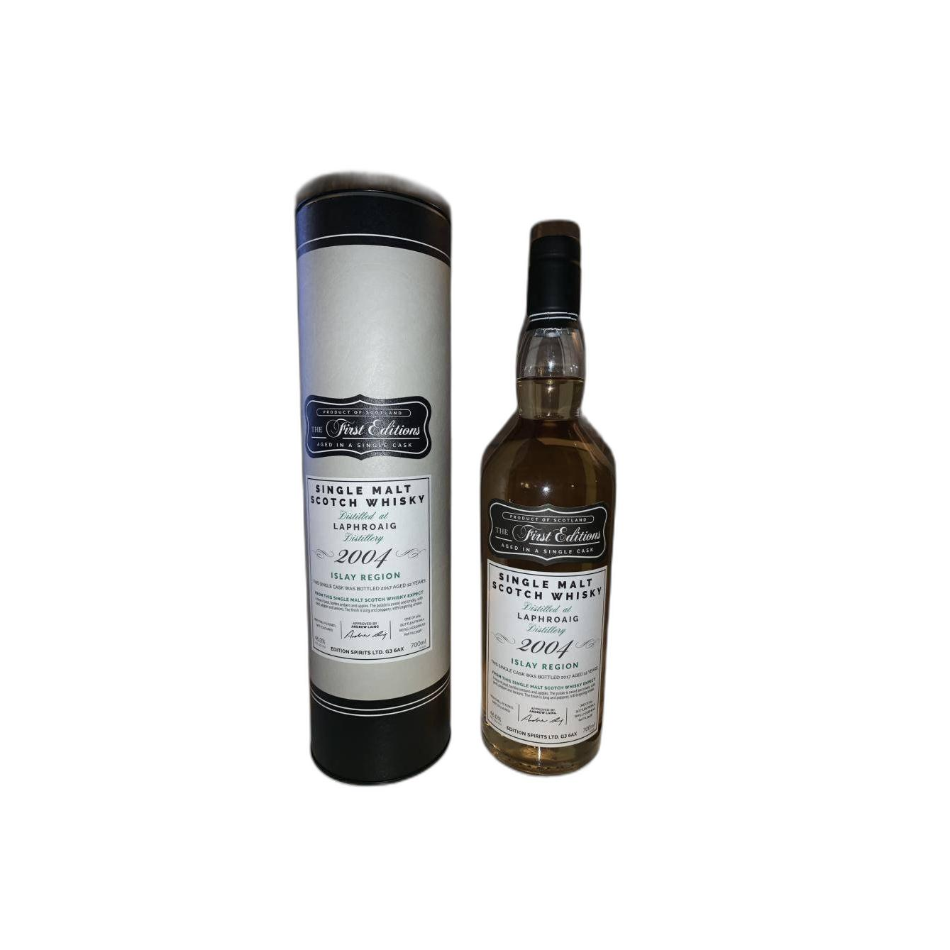 Laphroaig The First Editions 2004 12 Years Single Malt Whisky 2