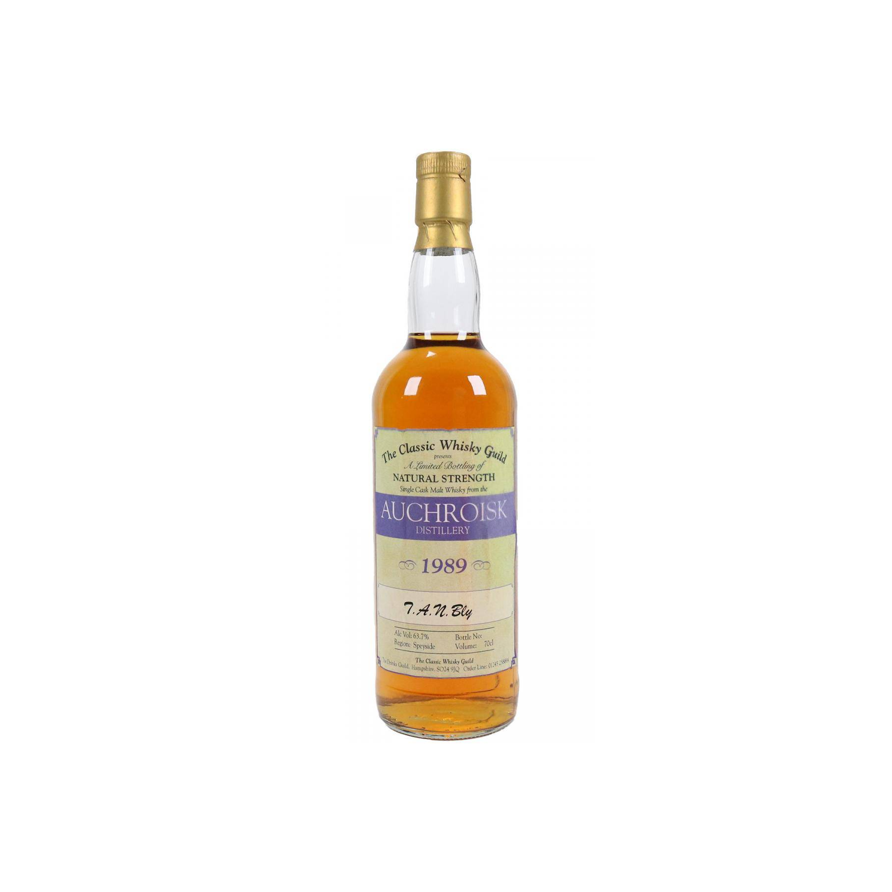 Auchroisk 1989 Single Malt Whisky