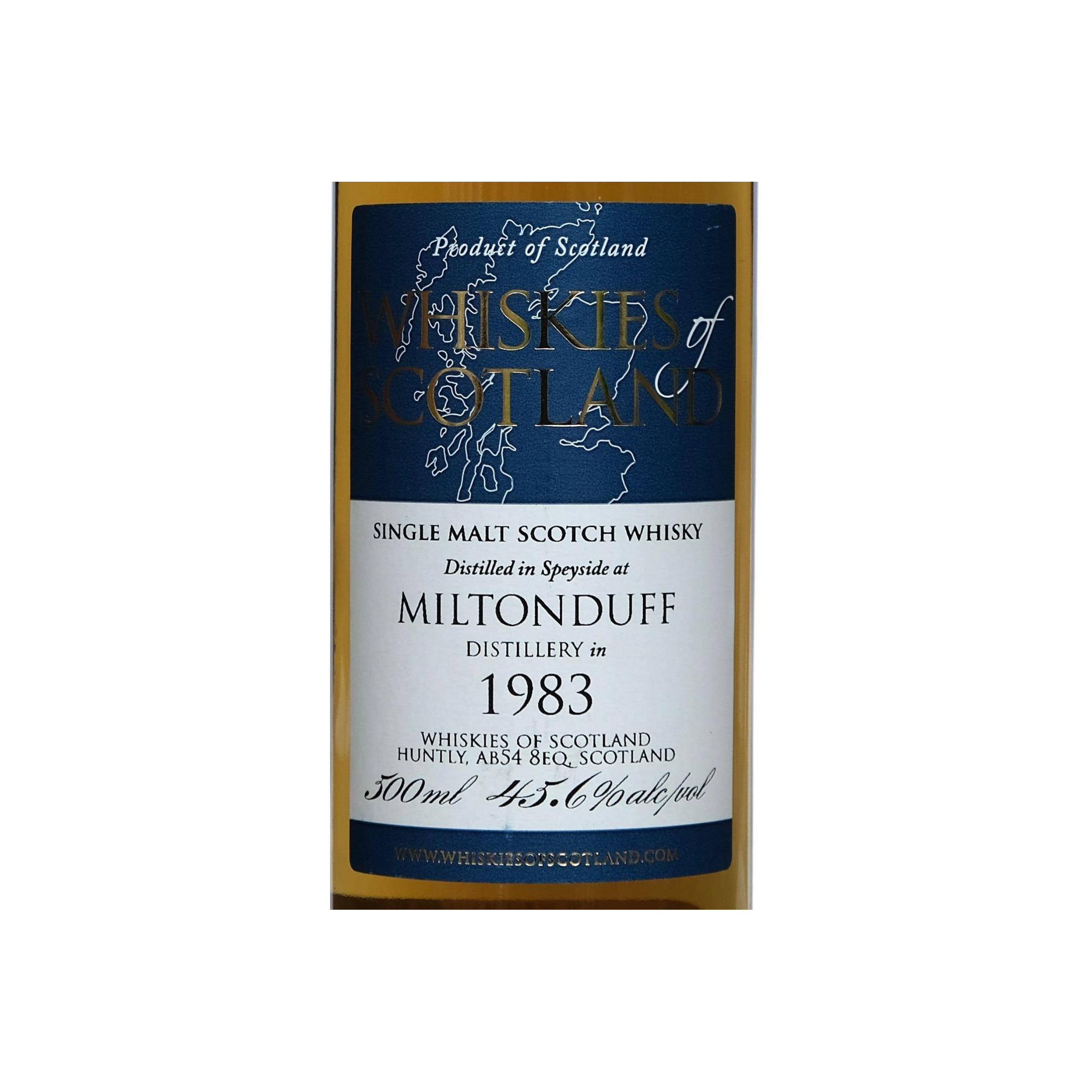 Miltonduff 1983 33 Years Single Malt Whisky 2
