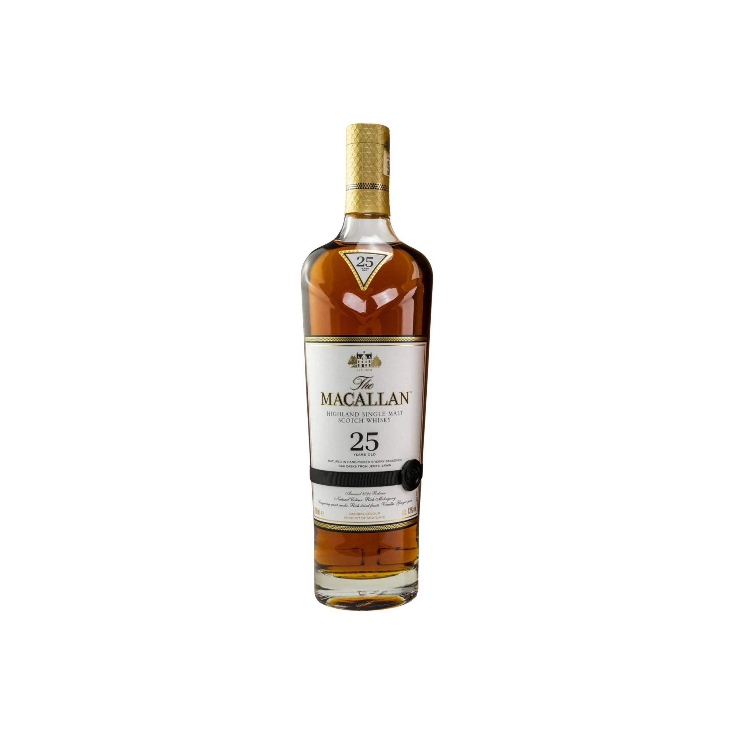 The Macallan 25 Years Single Malt Whisky