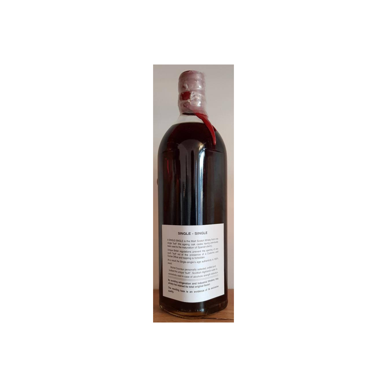 Michel Couvreur 1966 32 Years Single Malt Whisky 2