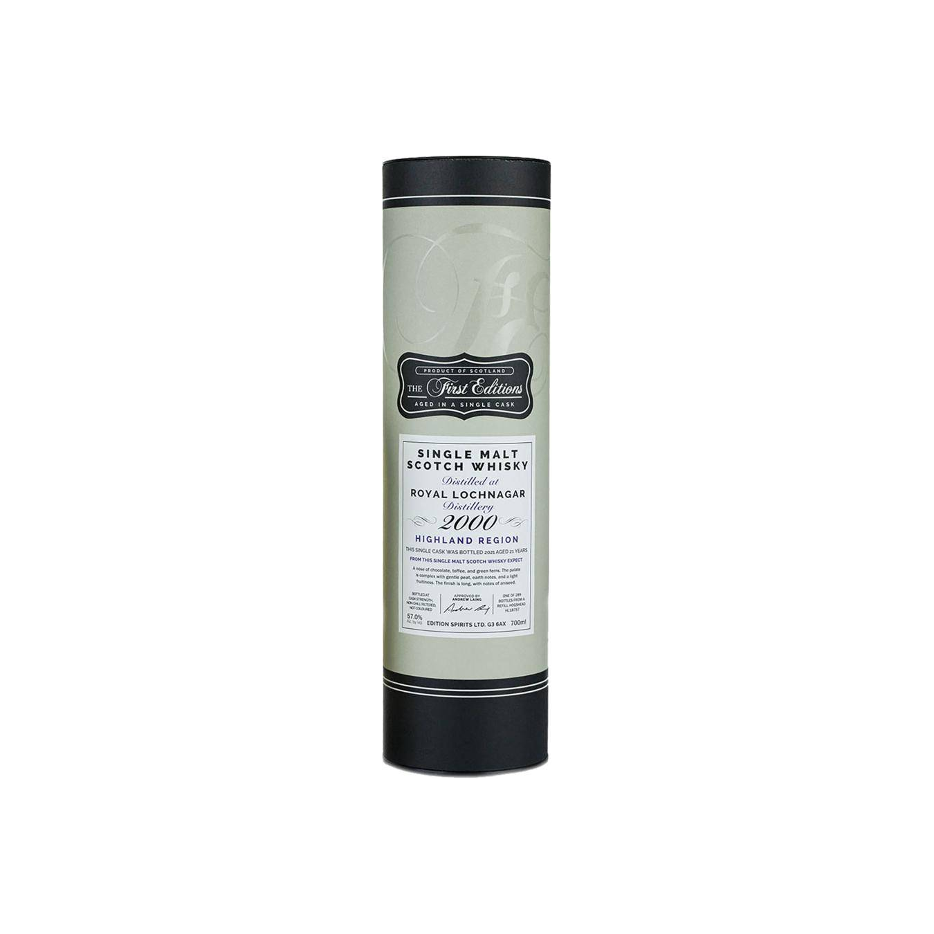 Royal Lochnagar The First Editions 2000 21 Years Single Malt Whisky 2