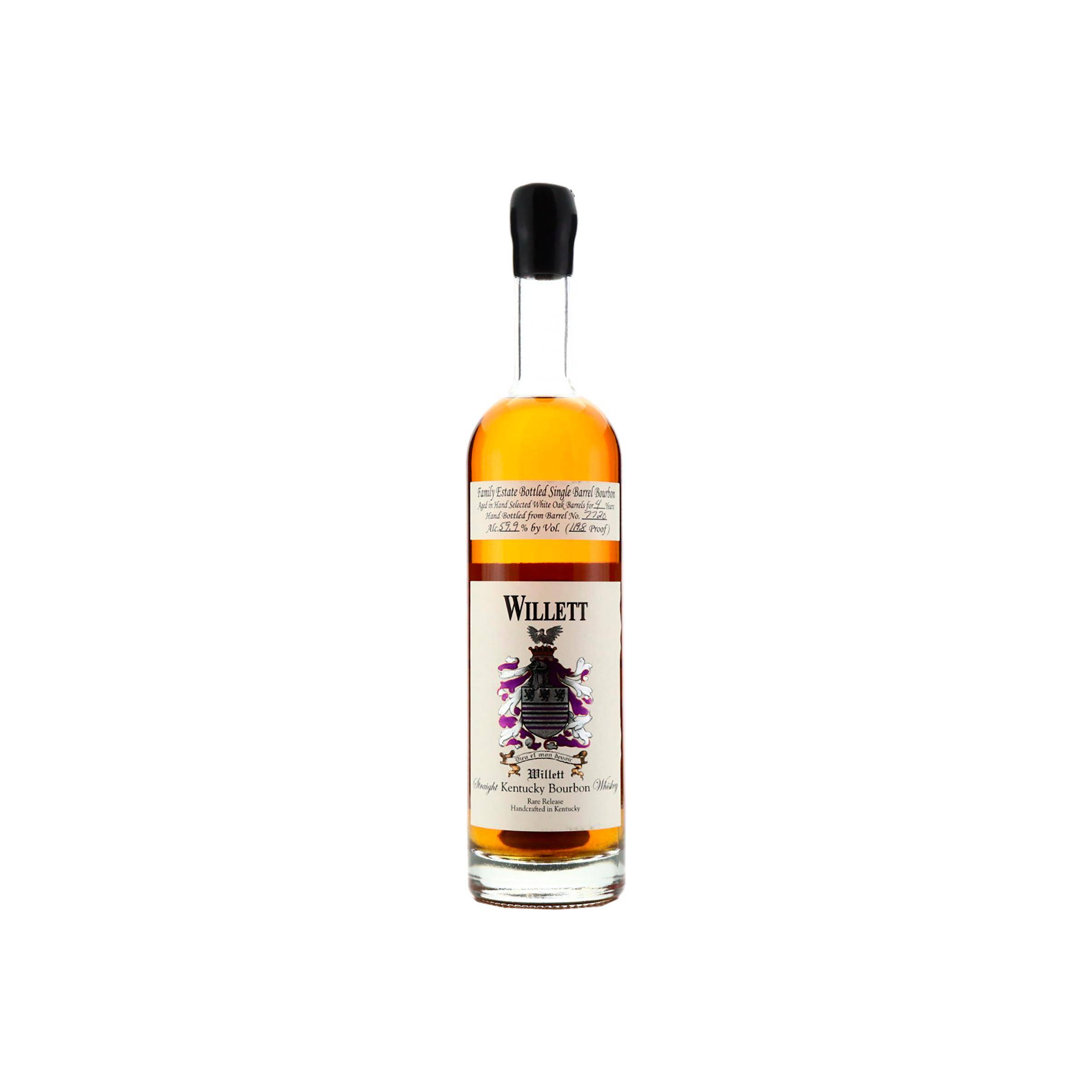 Willett Family Estate Bottled Single Barrel Bourbon 4 Years Bourbon Whisky