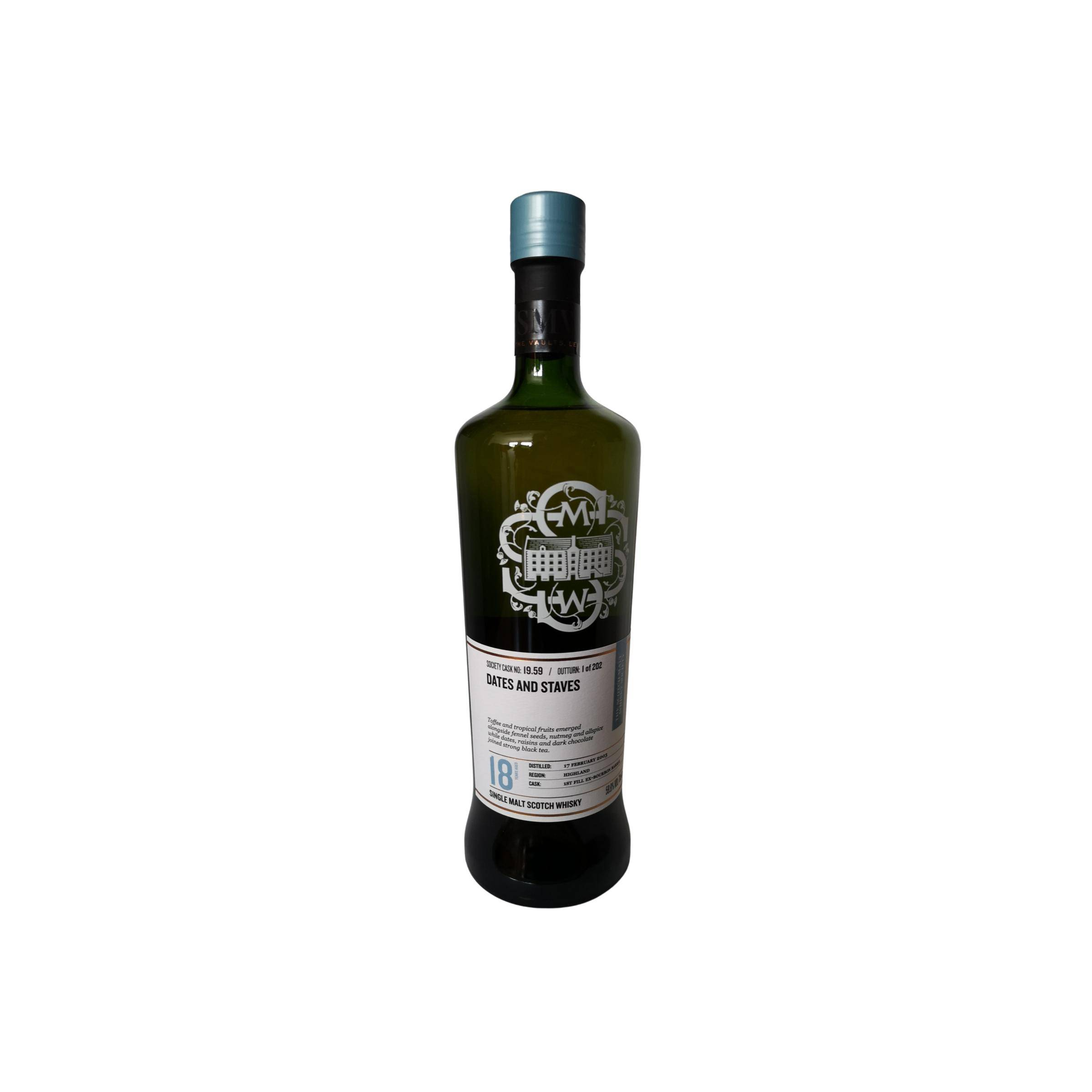 The Scotch Malt Whisky Society 2003 18 Years Single Malt Whisky