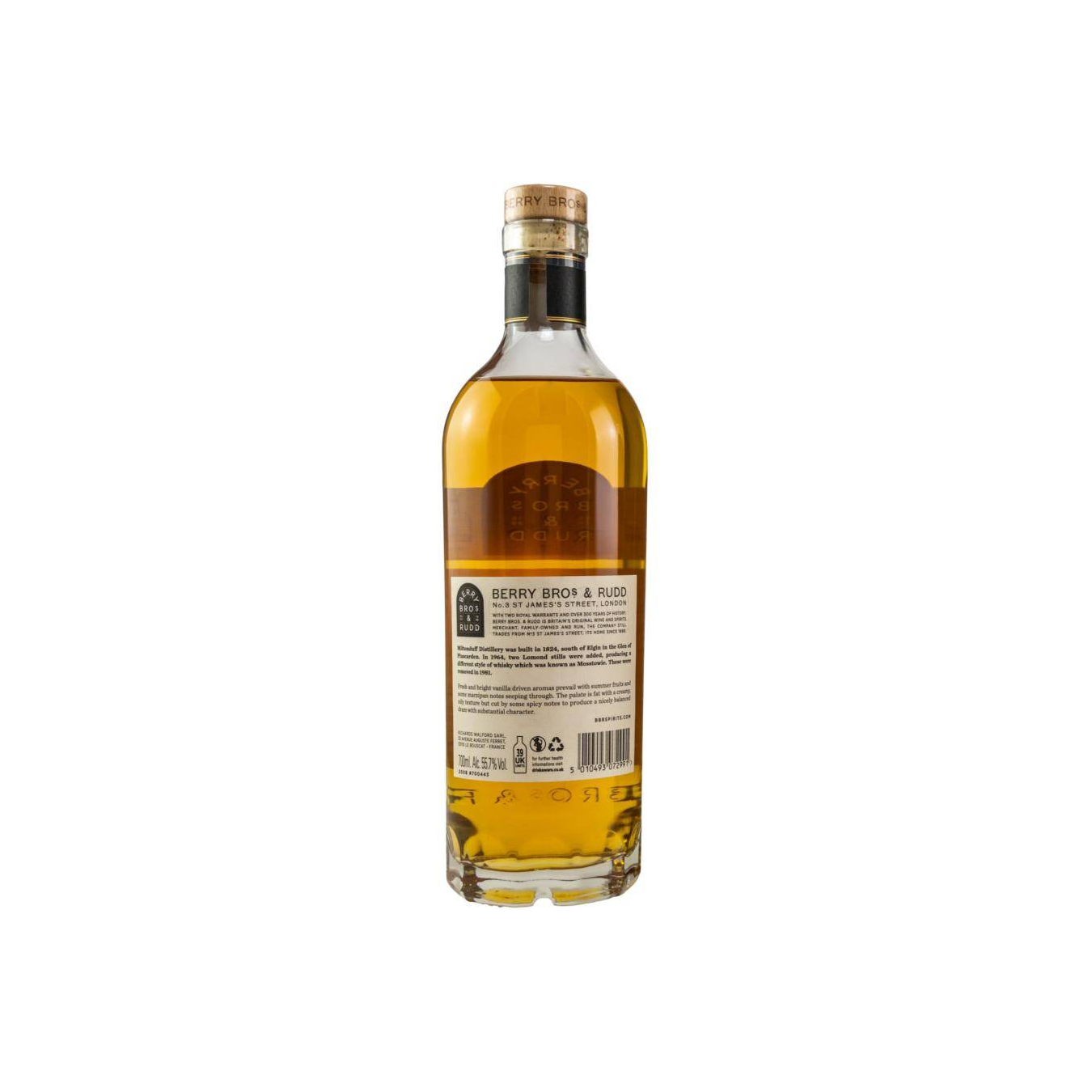 Miltonduff Single Cask 2008 13 Years Single Malt Whisky 2