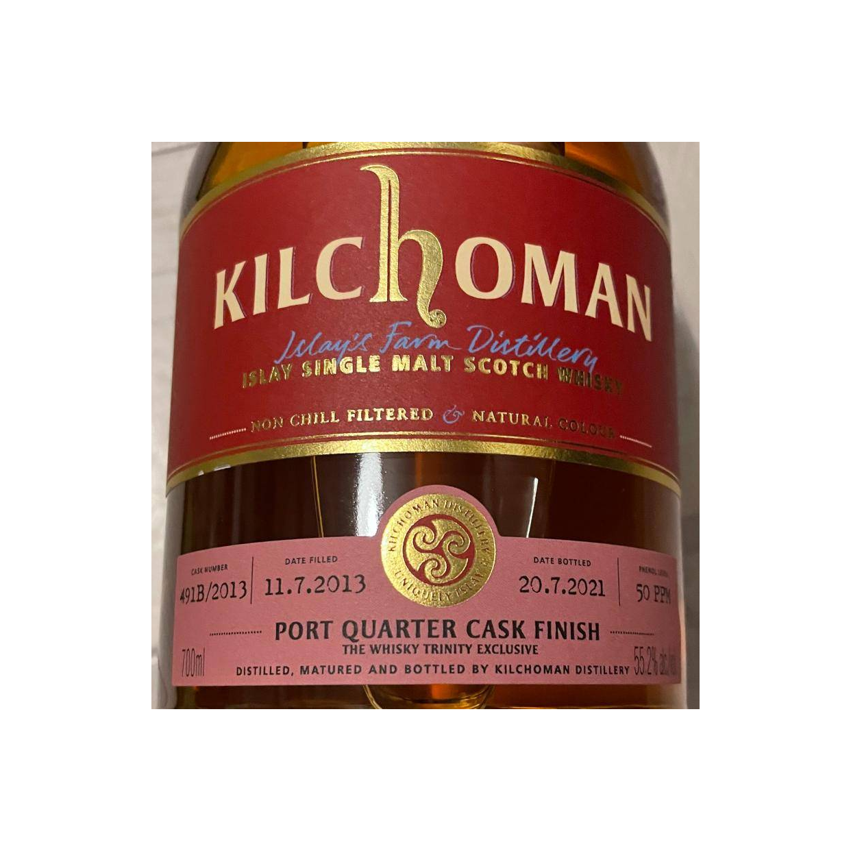 Kilchoman 2013 8 Years Single Malt Whisky 2