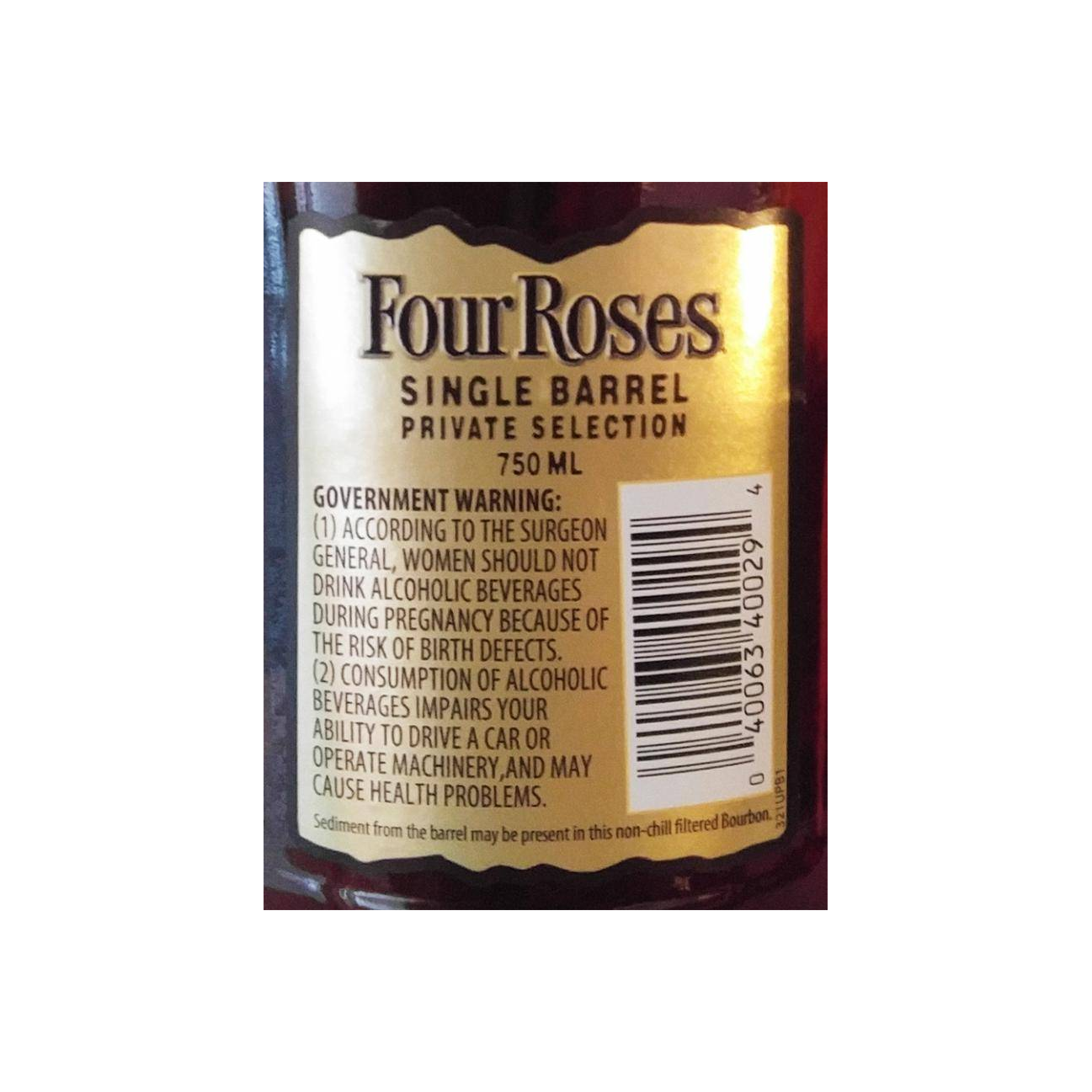 Four Roses Single Cask 2005 9 Years Bourbon Whisky 3