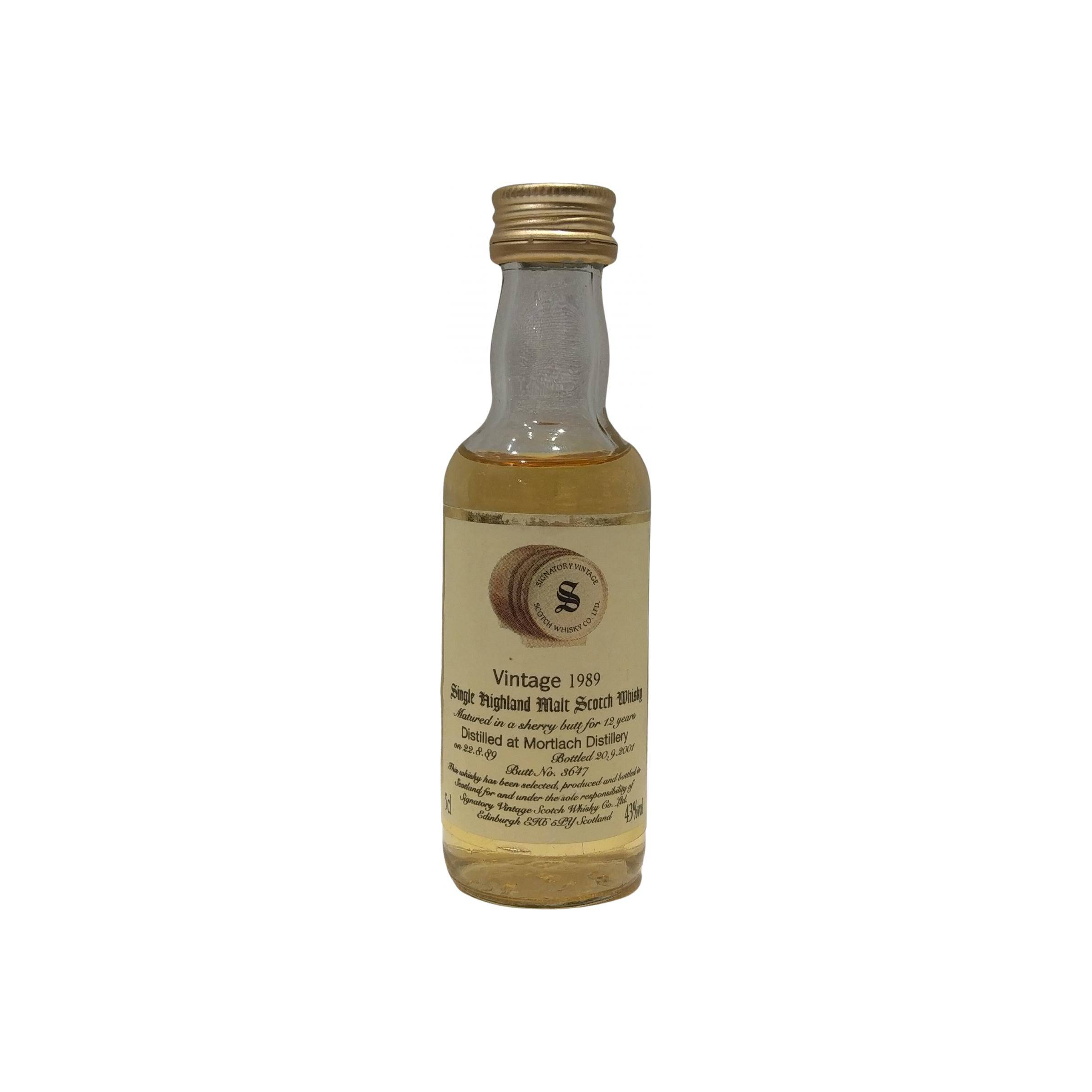 Mortlach 1989 12 Years Single Malt Whisky 2