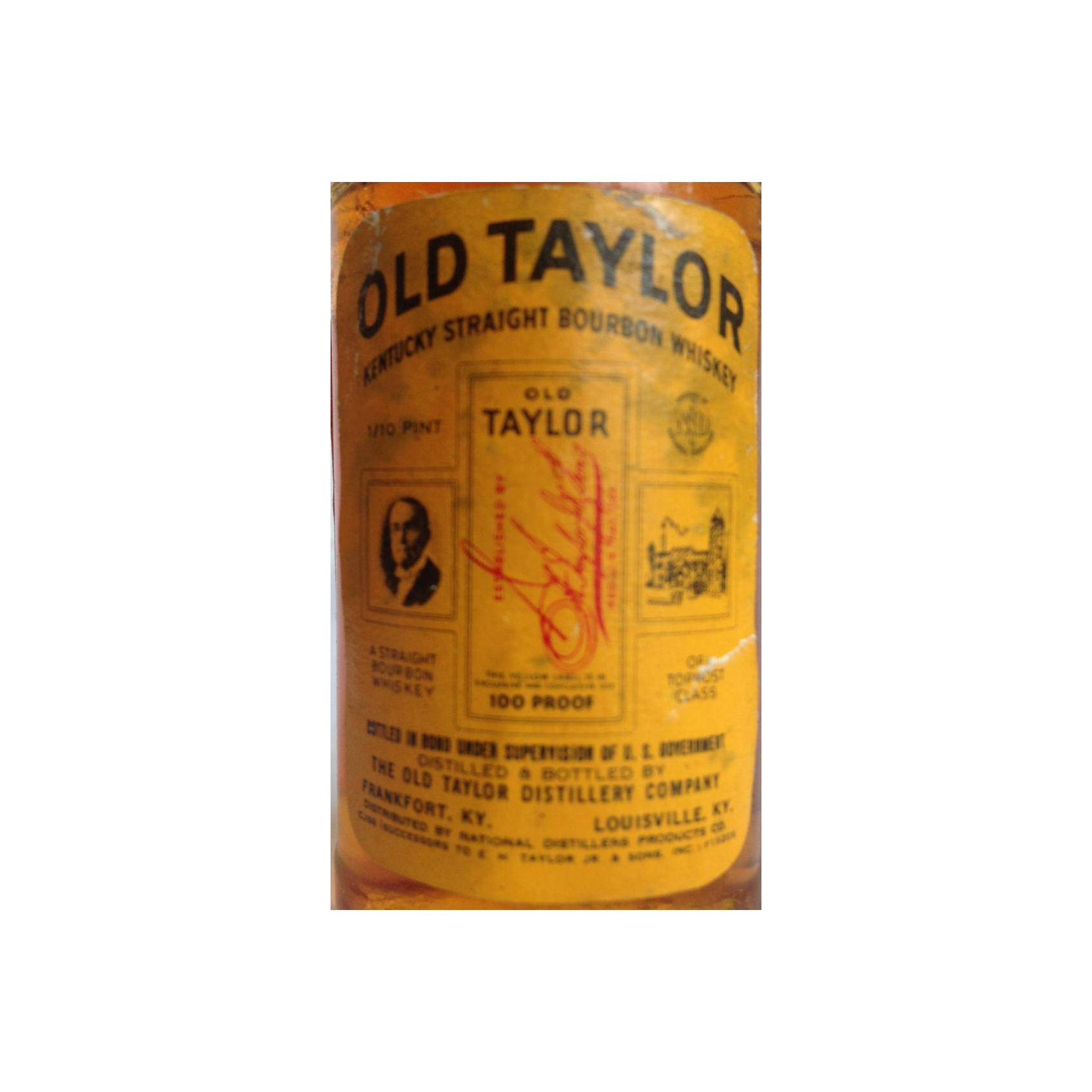 Old Taylor NAS 100 Proof 3