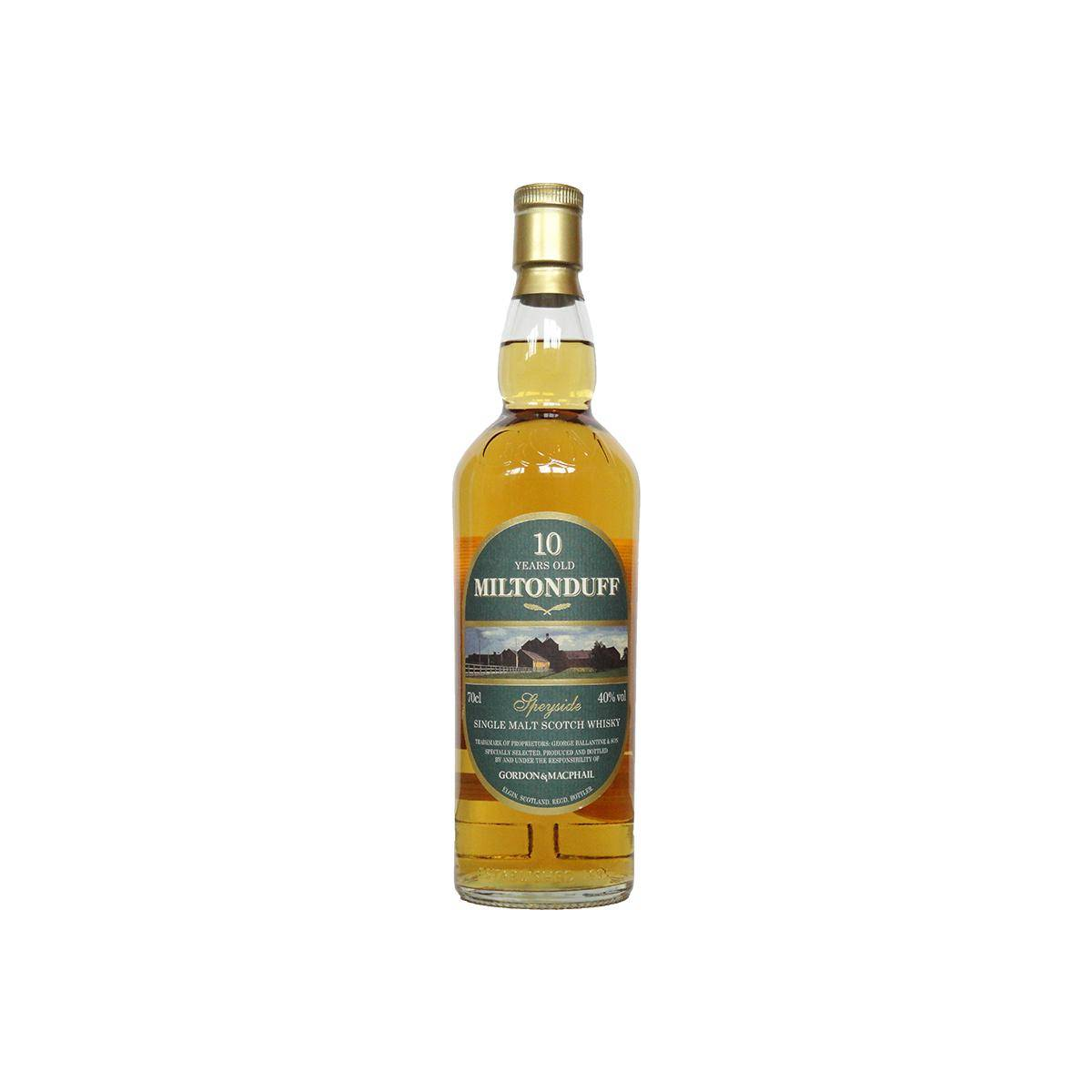 Miltonduff Licensed Bottling 10 Years Single Malt Whisky