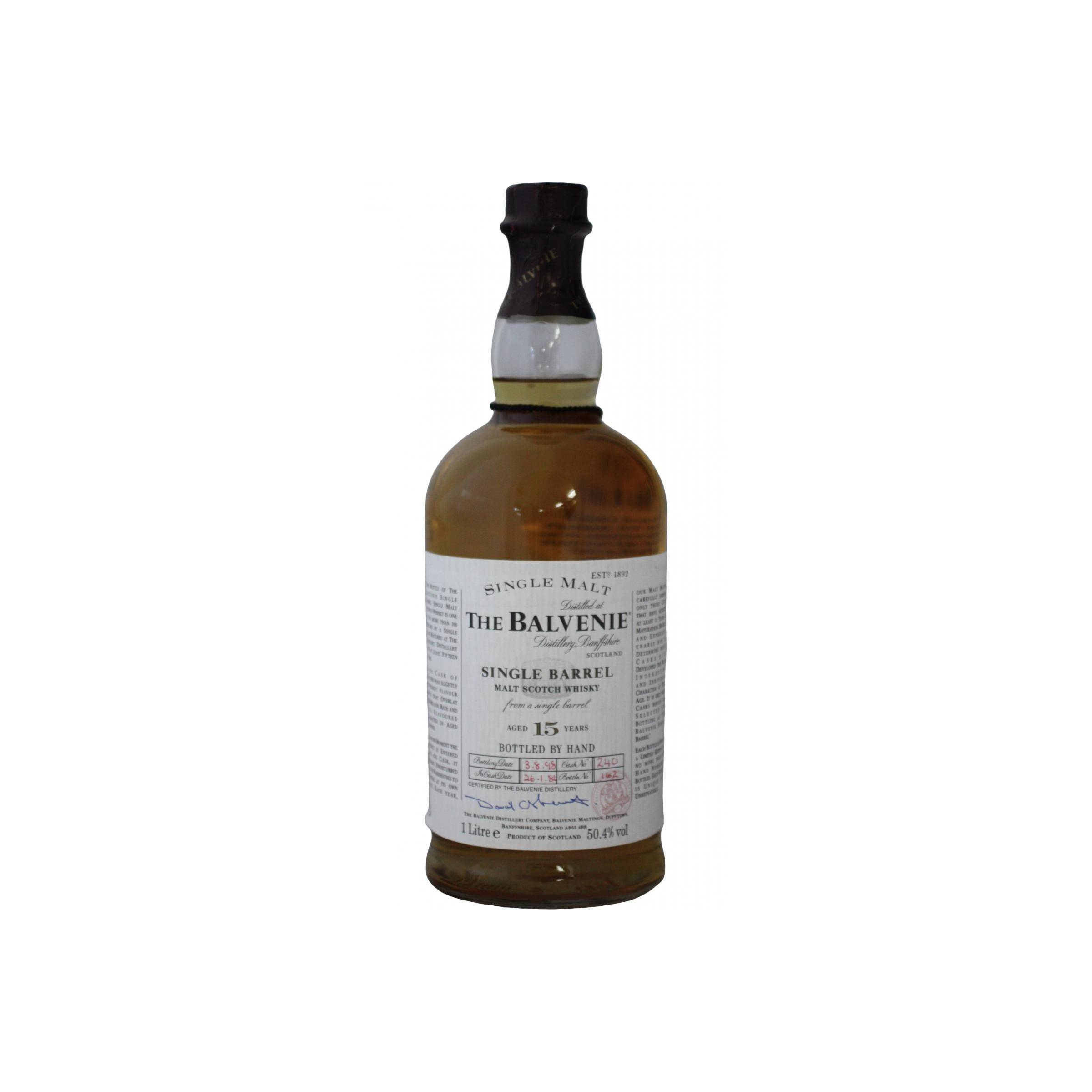 The Balvenie Single Cask 1982 15 Years Single Malt Whisky
