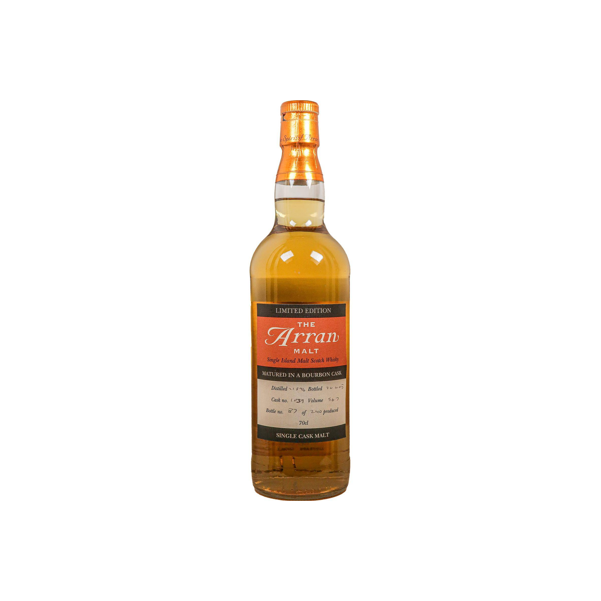 Arran 1996 8 Years Single Malt Whisky