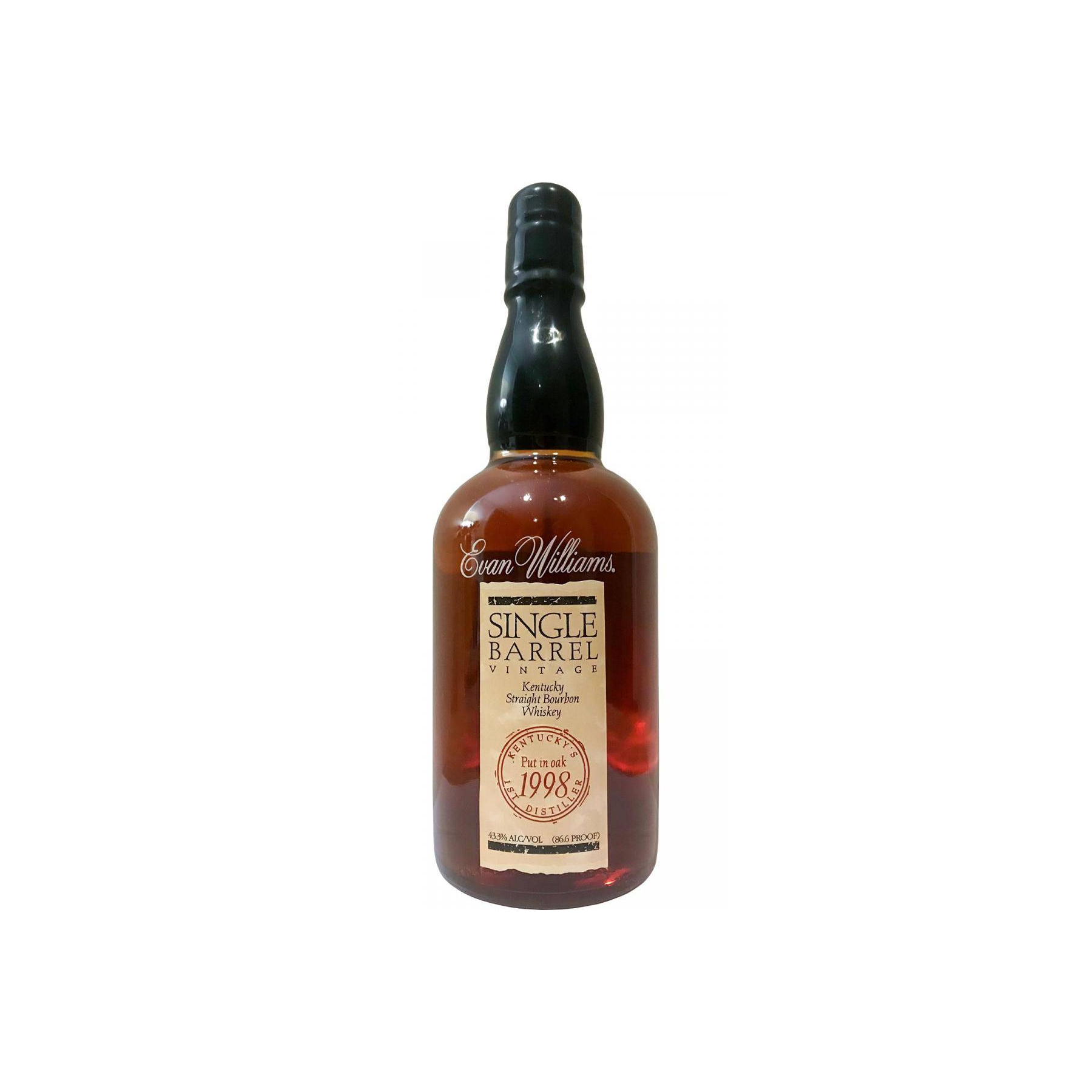 Evan Williams 1998 Bourbon Whisky