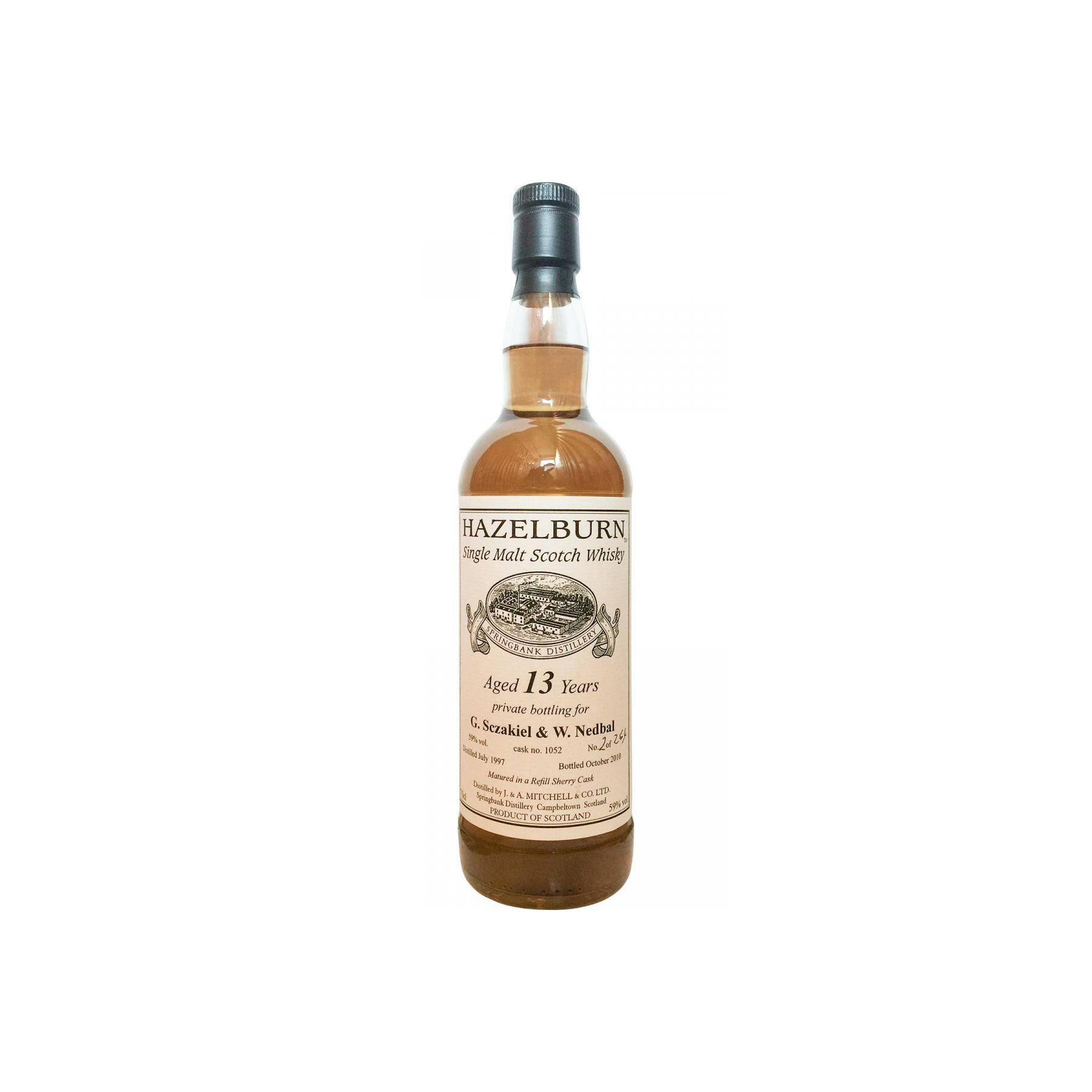 Hazelburn Private Bottling 1997 13 Years Single Malt Whisky