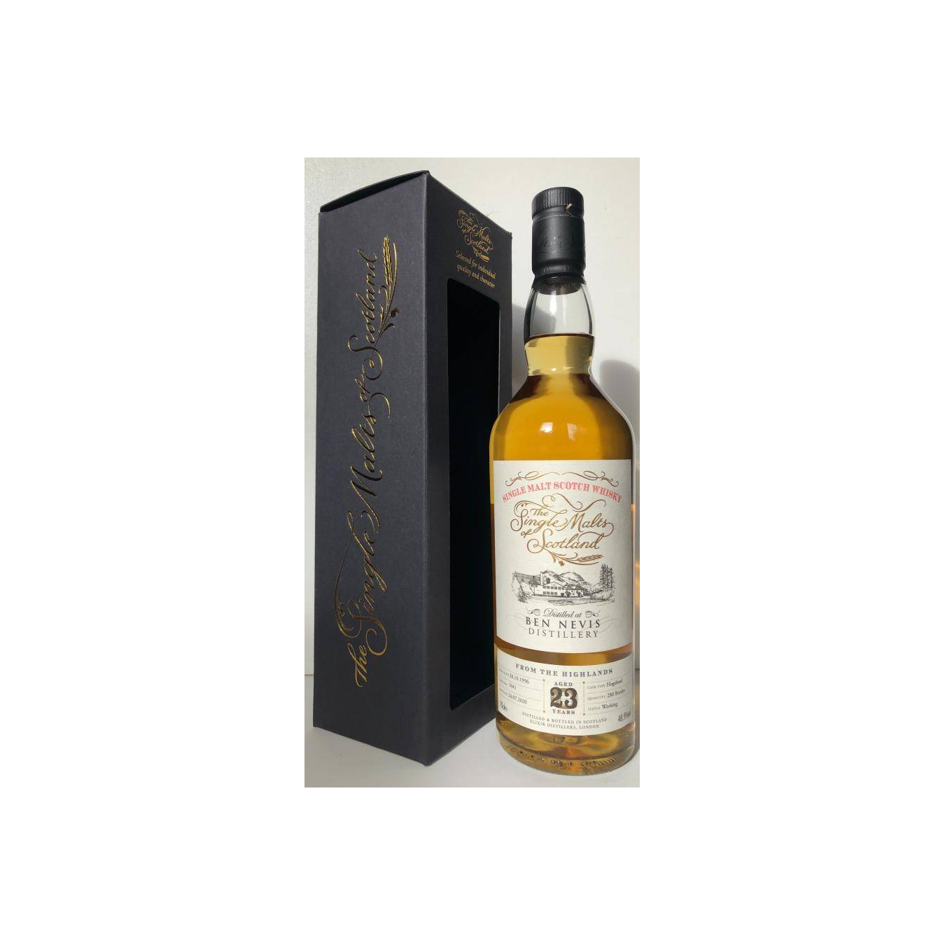 Ben Nevis The Single Malts of Scotland 1996 23 Years Single Malt Whisky 3
