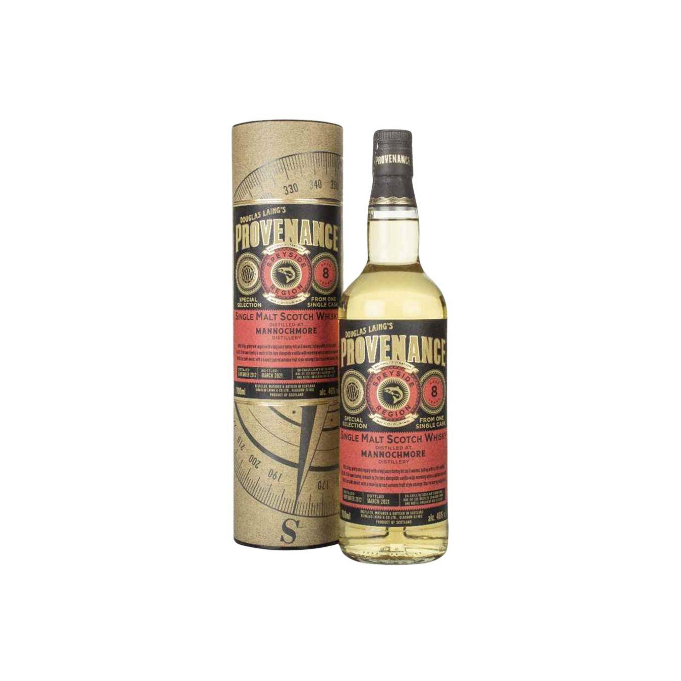 Mannochmore 2012 8 Years Single Malt Whisky
