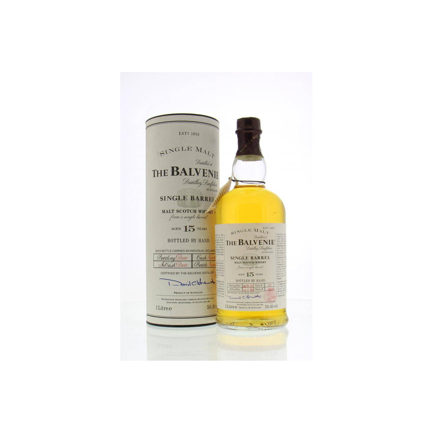 The Balvenie Single Cask 1982 15 Years Single Malt Whisky
