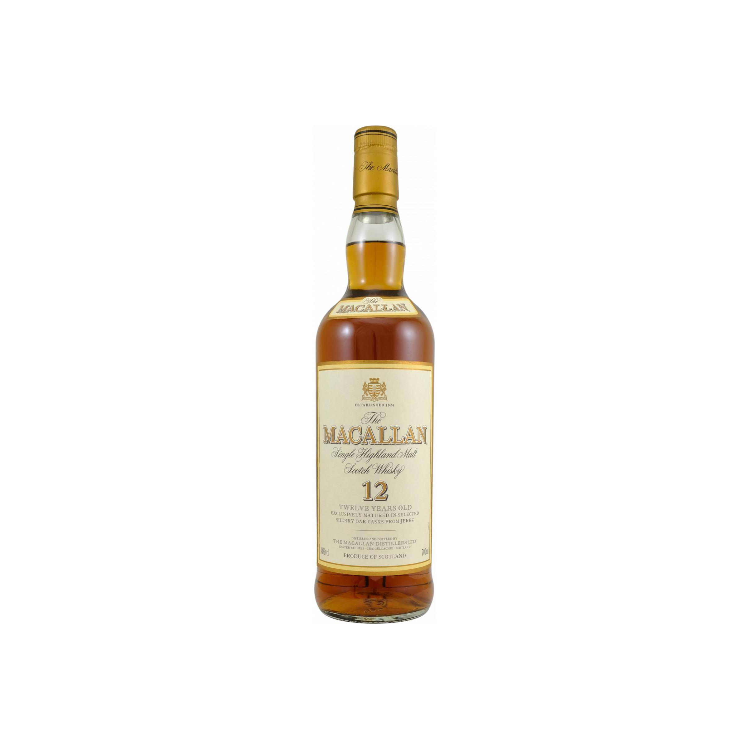The Macallan 12 Years Single Malt Whisky