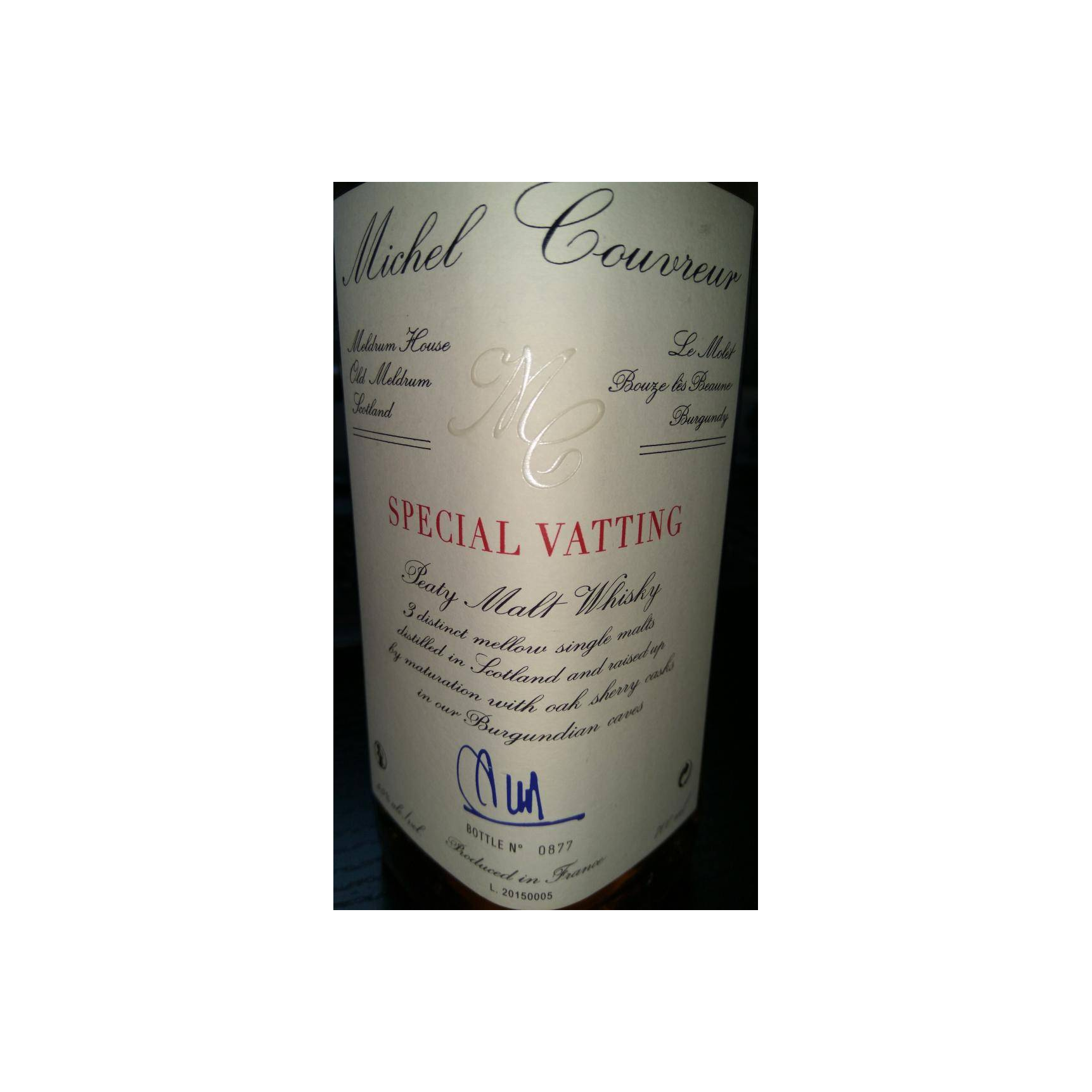 Michel Couvreur Blended Malt Whisky 2