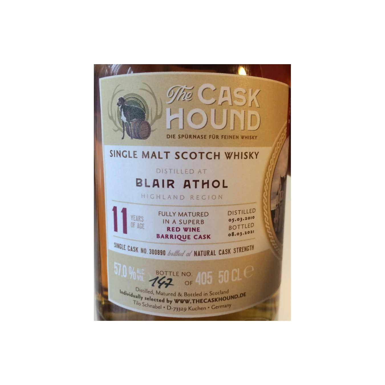 Blair Athol 2010 11 Years Single Malt Whisky 3