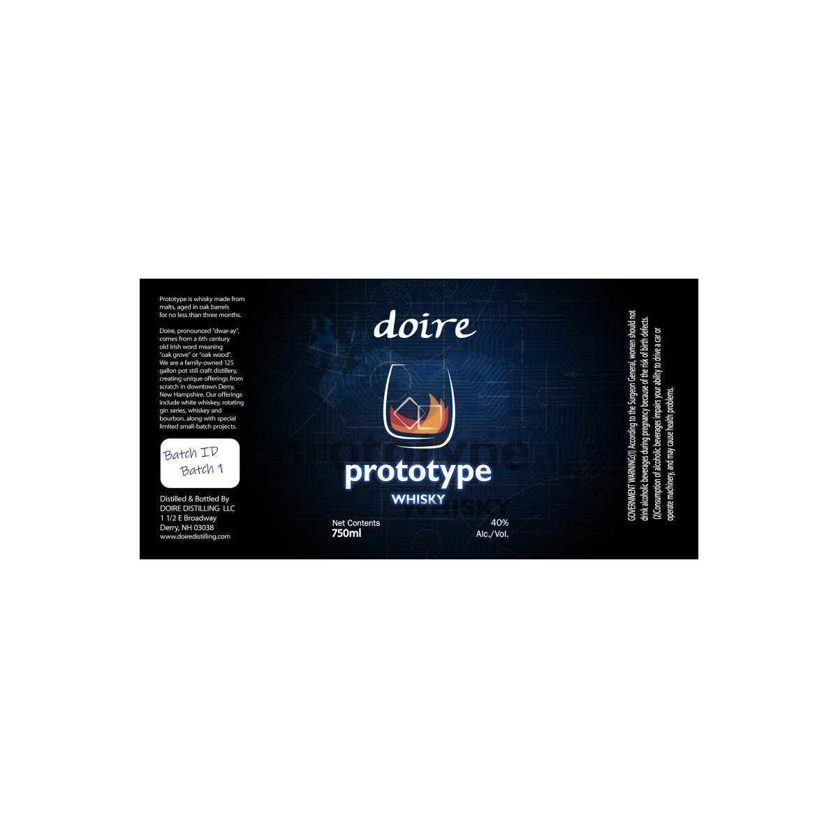 doire Prototype Whisky