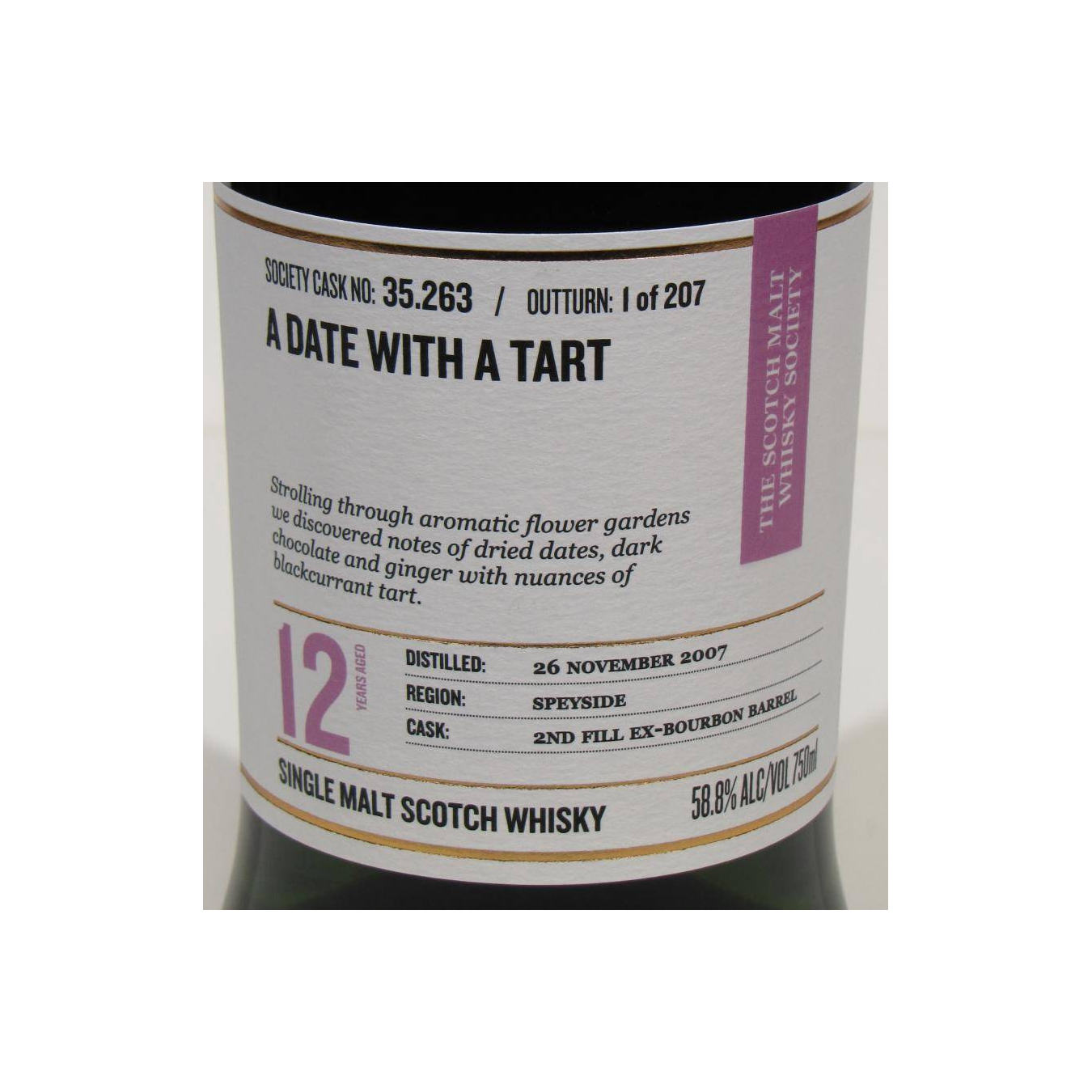 The Scotch Malt Whisky Society 2007 12 Years Single Malt Whisky 2