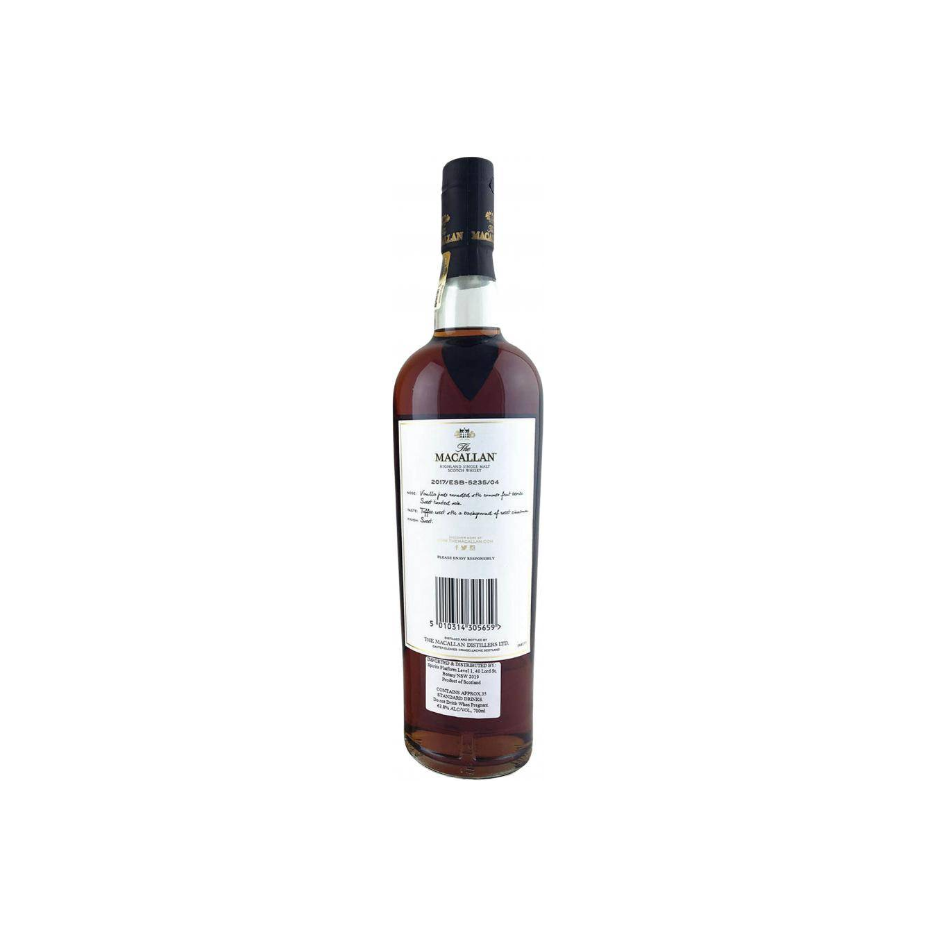 The Macallan 2005 12 Years Single Malt Whisky 2