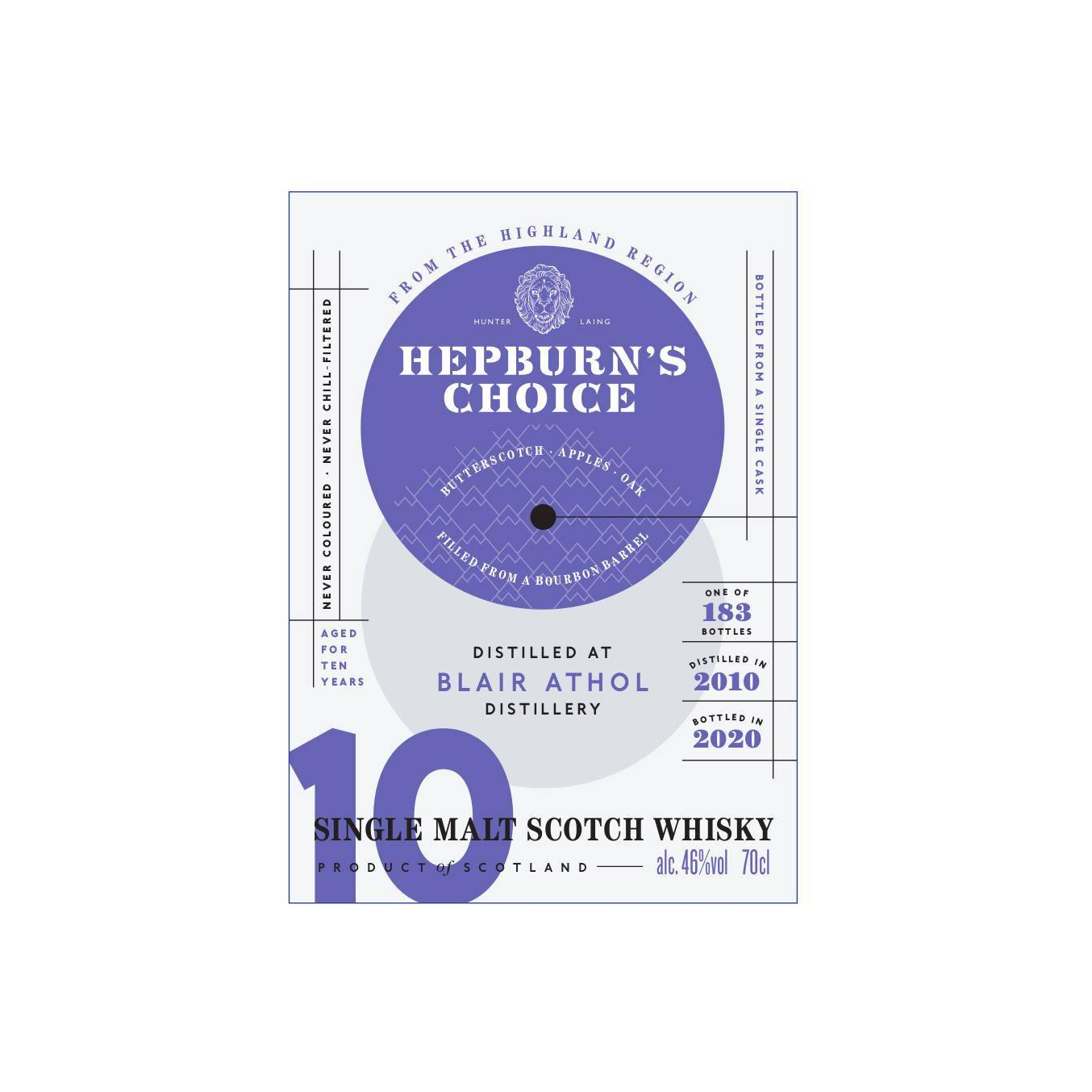Blair Athol 2010 10 Years Single Malt Whisky 2