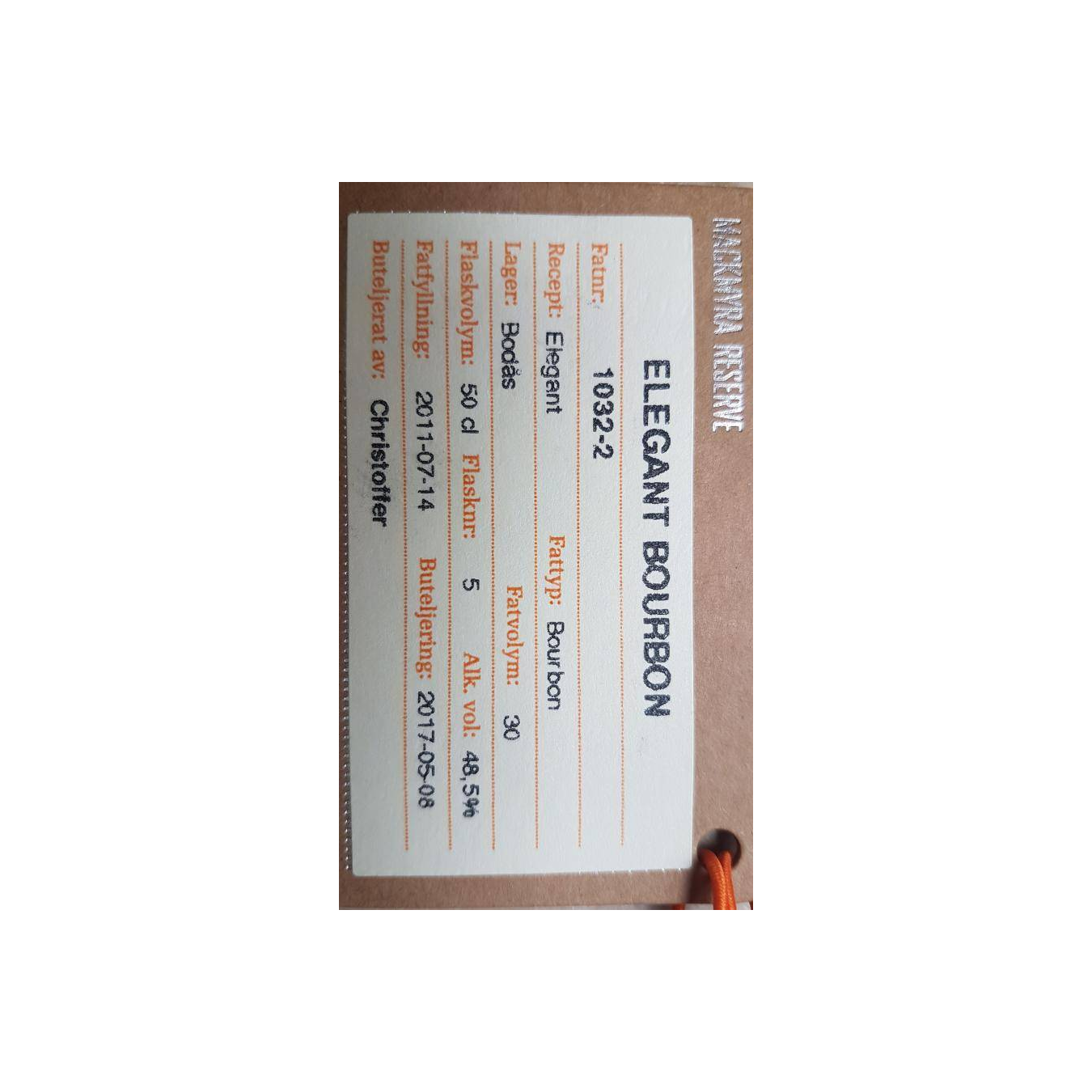 Mackmyra Reserve 2011 5 Years Single Malt Whisky