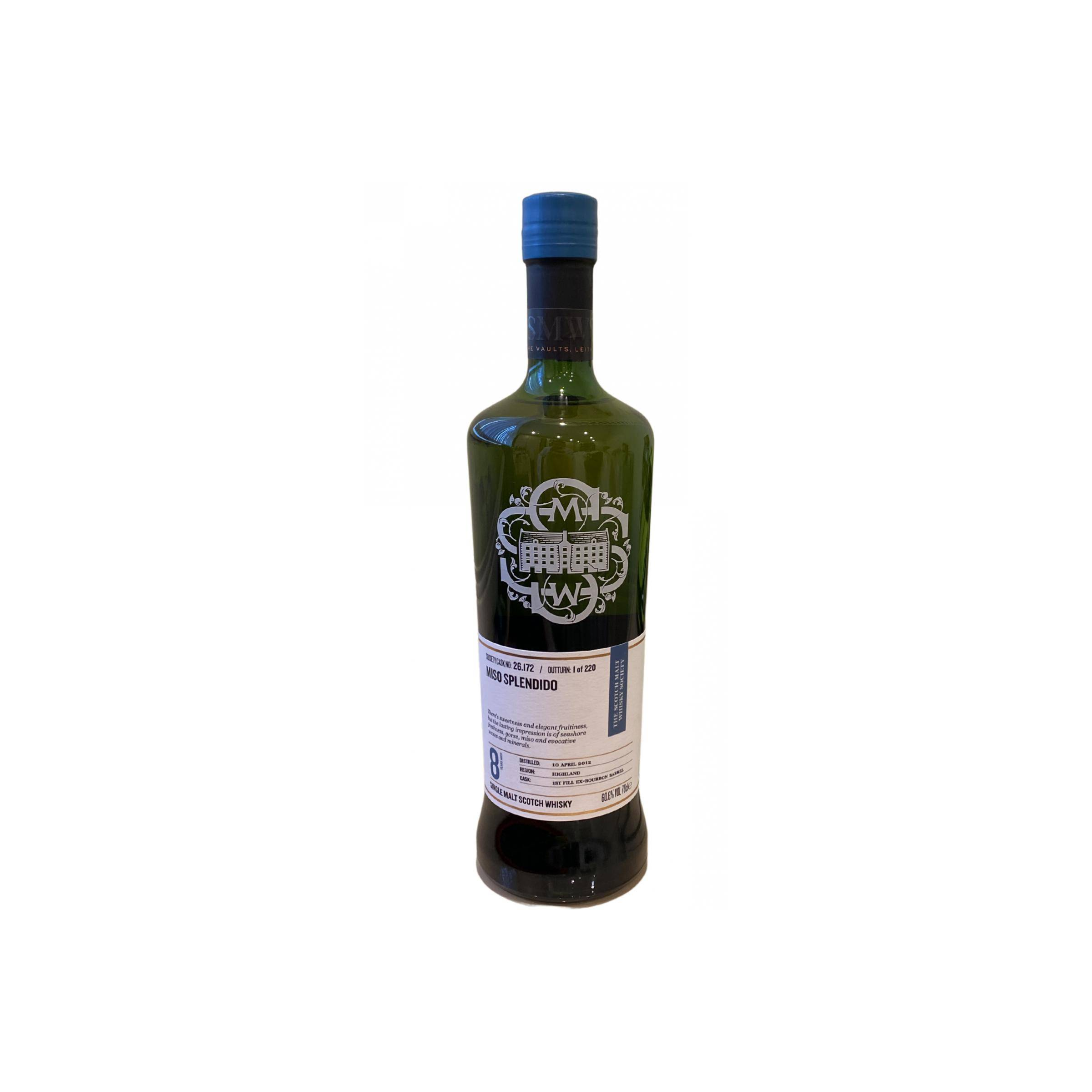The Scotch Malt Whisky Society 2012 8 Years Single Malt Whisky