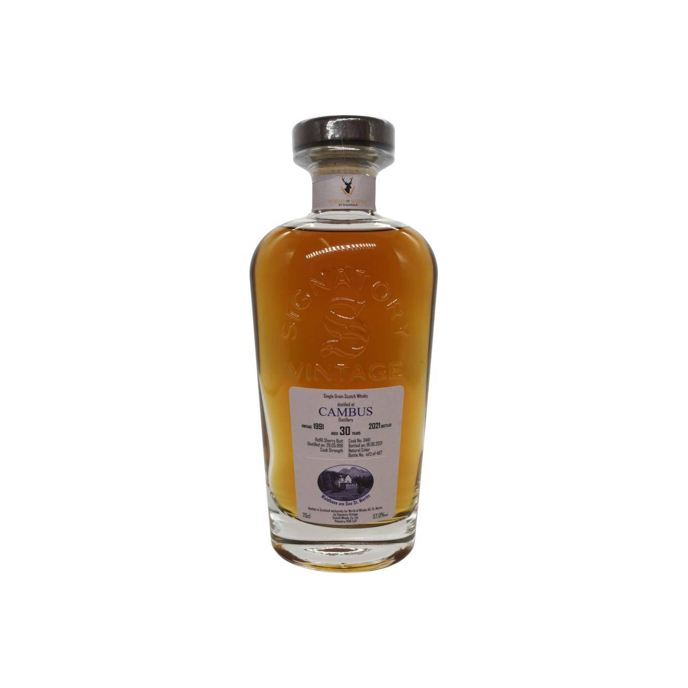 Cambus Cask Strength Collection 1991 30 Years Single Grain Whisky