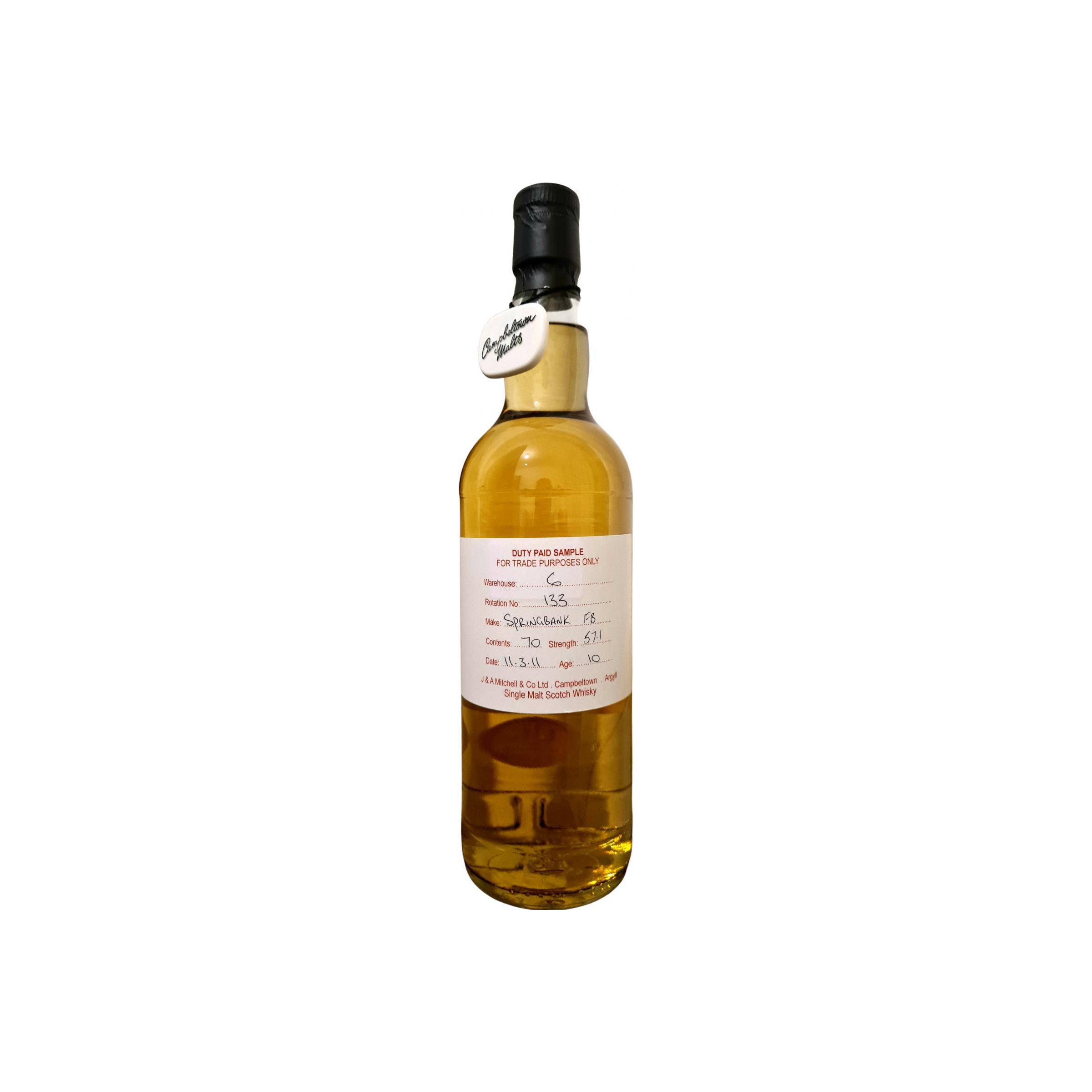 Springbank 2011 10 Years Single Malt Whisky