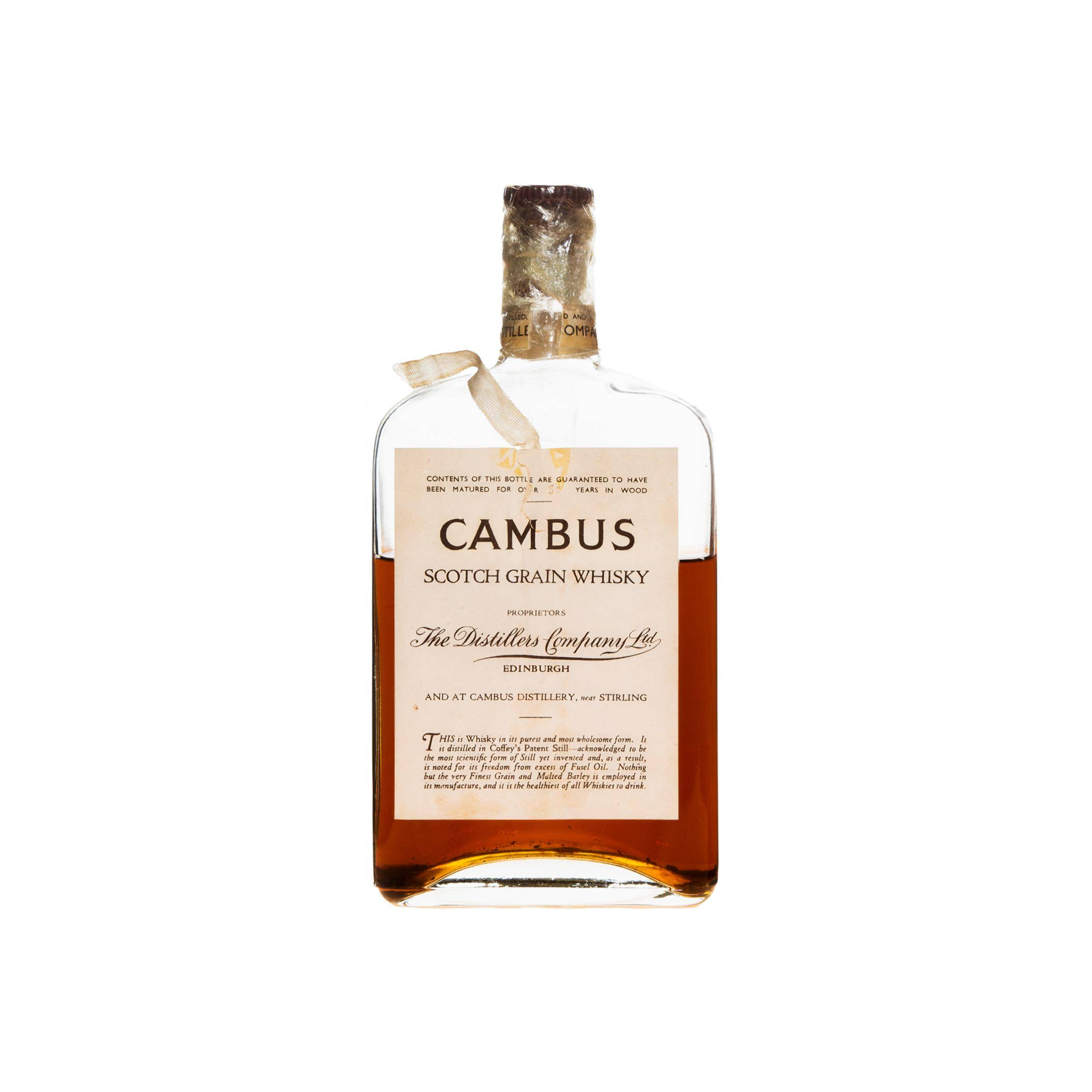 Cambus 50 Years Single Grain Whisky