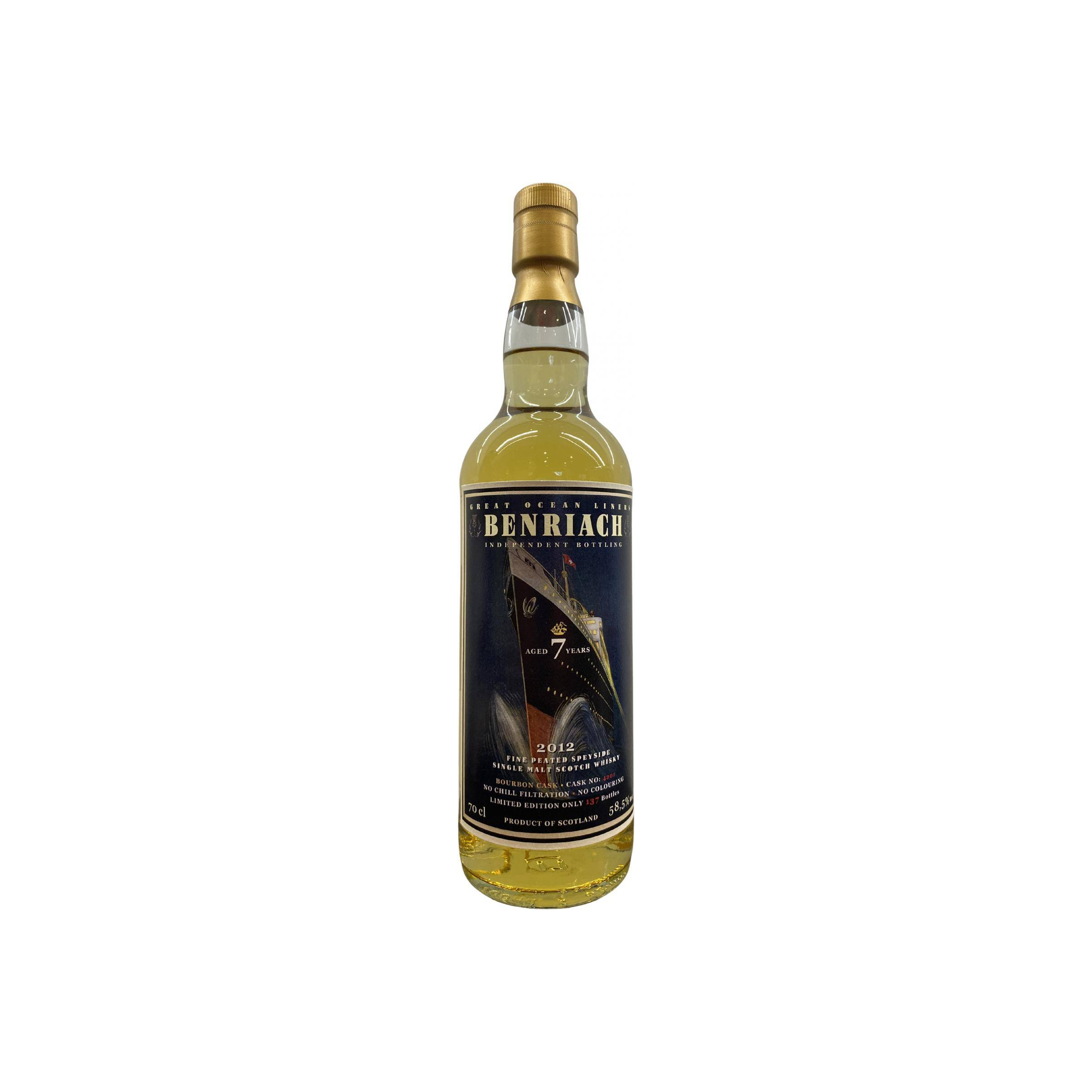 BenRiach 2012 7 Years Single Malt Whisky