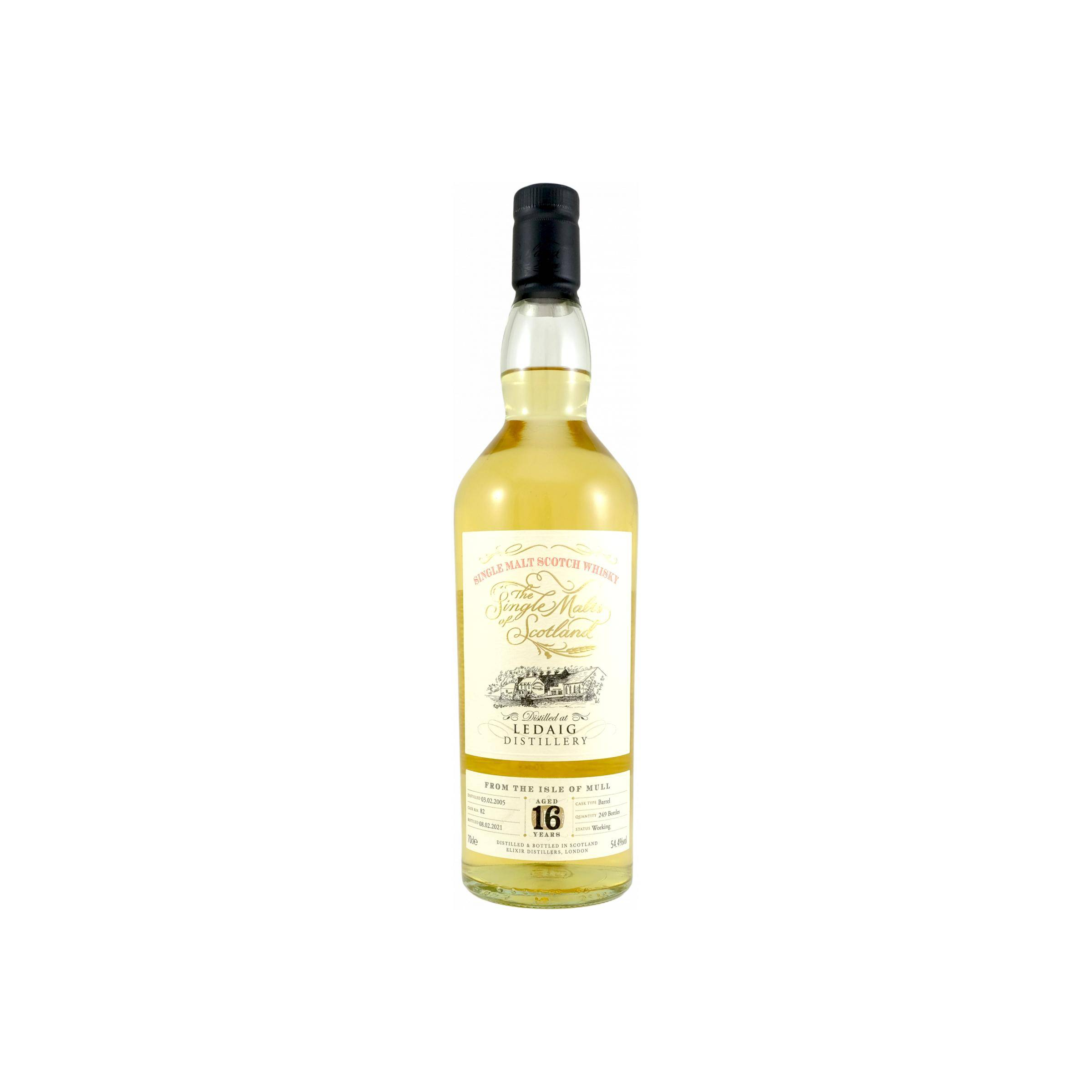 Tobermory The Single Malts of Scotland 2005 16 Years Single Malt Whisky