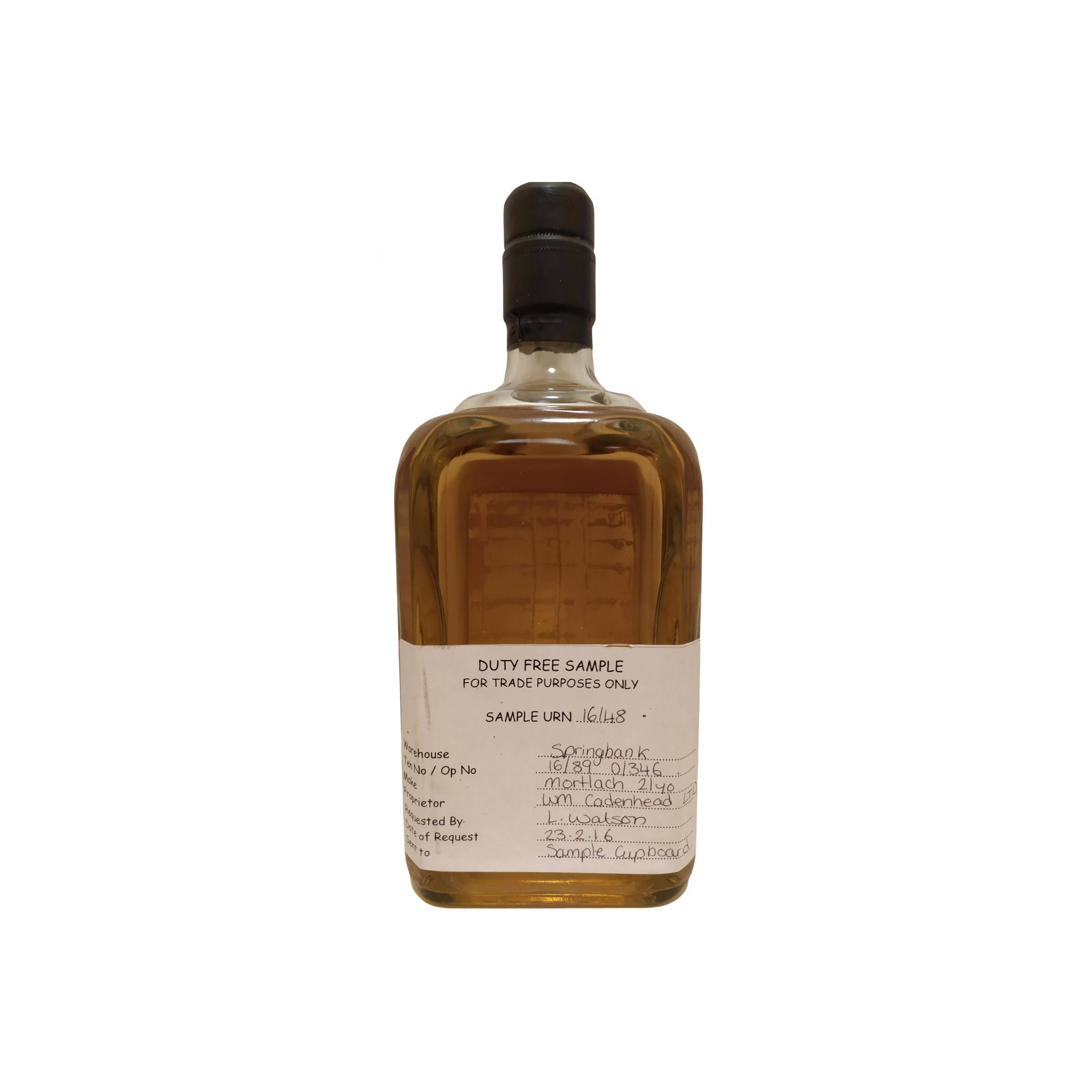 Mortlach 21 Years Single Malt Whisky