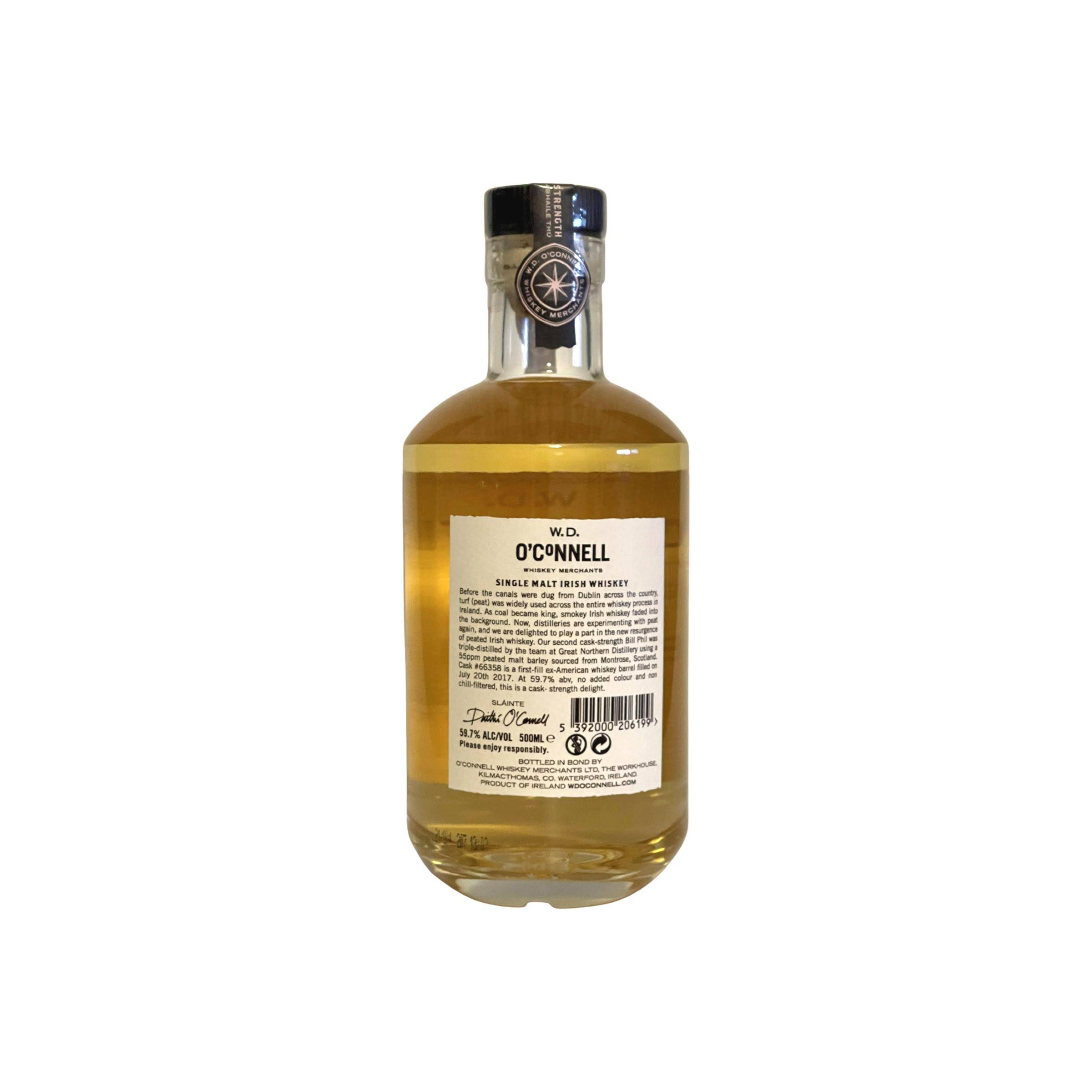 W.D. O'Connell Bill Phil - Peated Series - Single Cask WDO 3