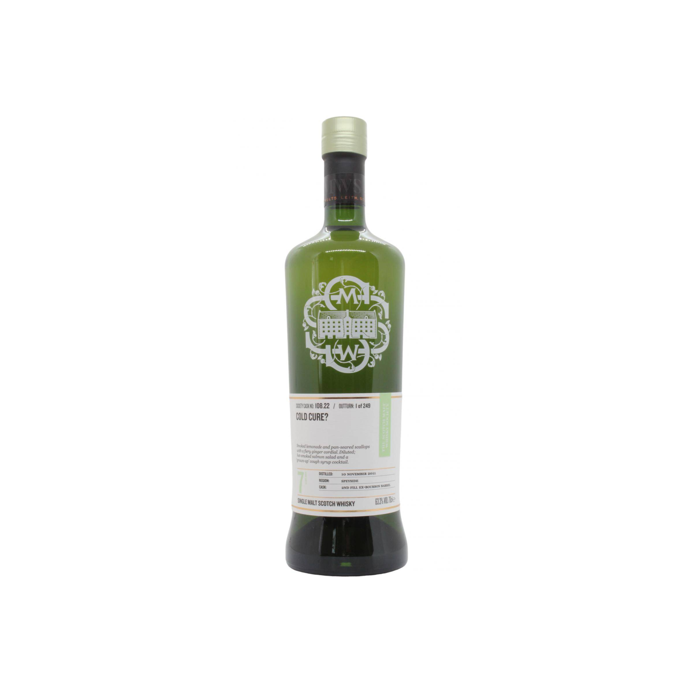 The Scotch Malt Whisky Society 2011 7 Years Single Malt Whisky