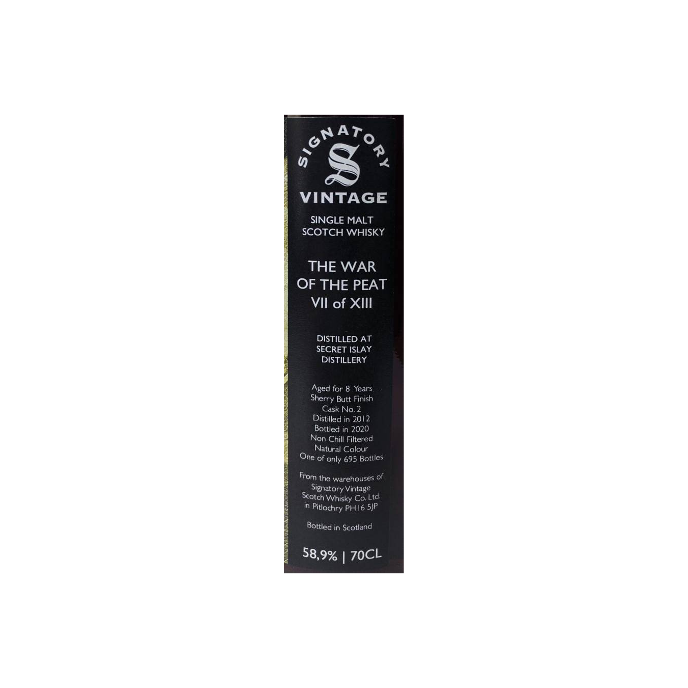 Signatory Vintage 2012 8 Years Single Malt Whisky 2