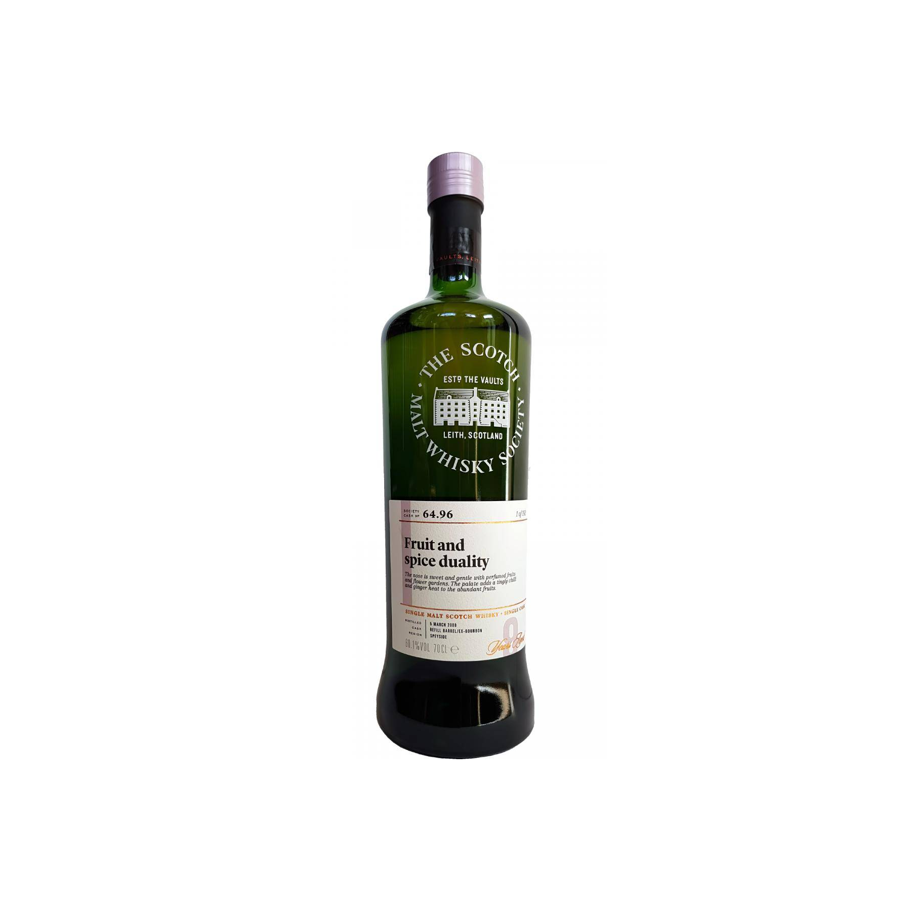 The Scotch Malt Whisky Society 2008 9 Years Single Malt Whisky